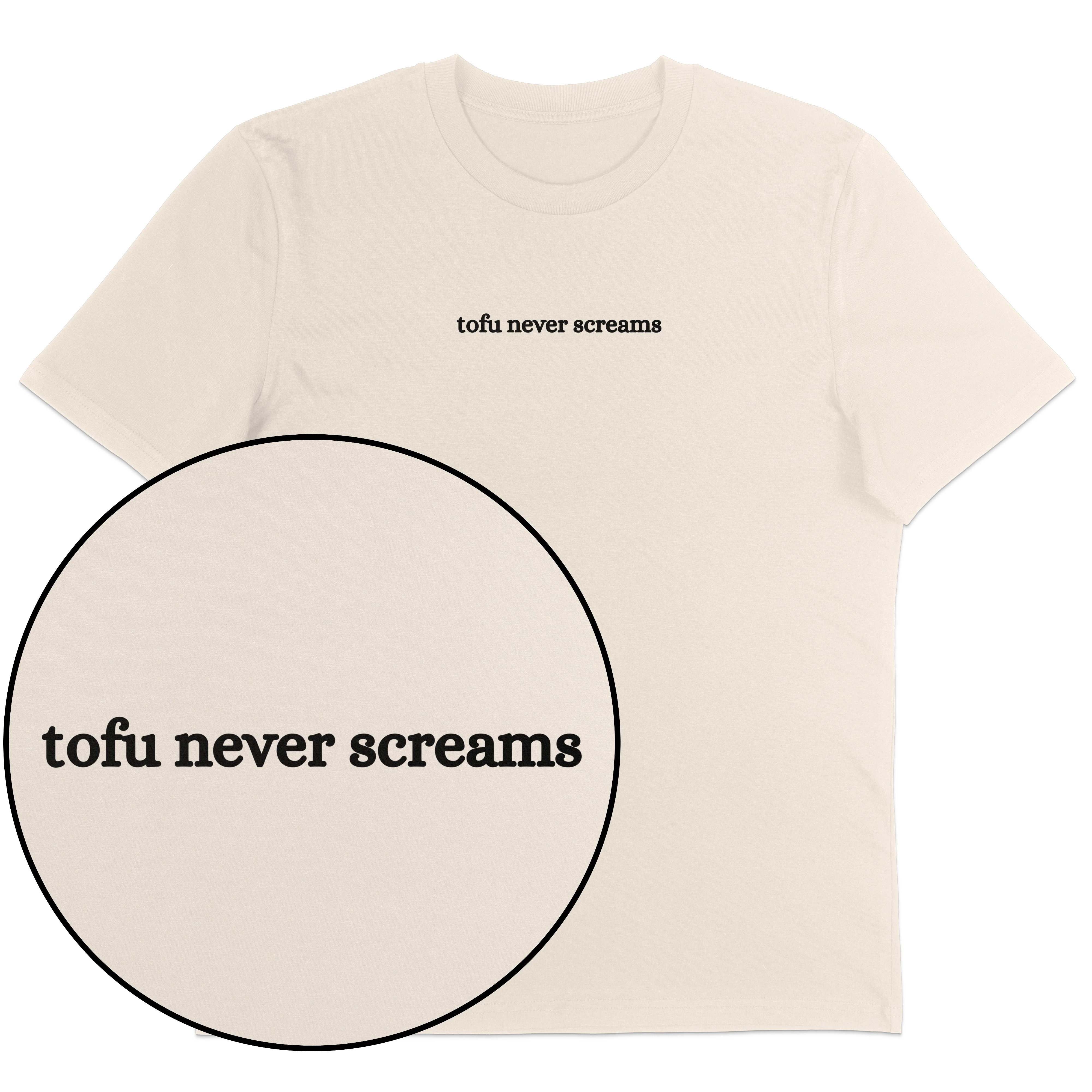Tofu Never Screams T-Shirt - Image 7