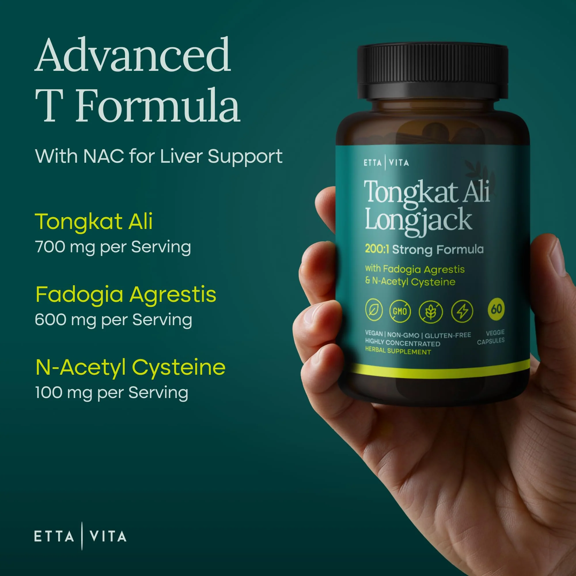 Potent Longjack - Tongkat Ali & Fadogia Agrestis Supplement for Men & Women - Image 8
