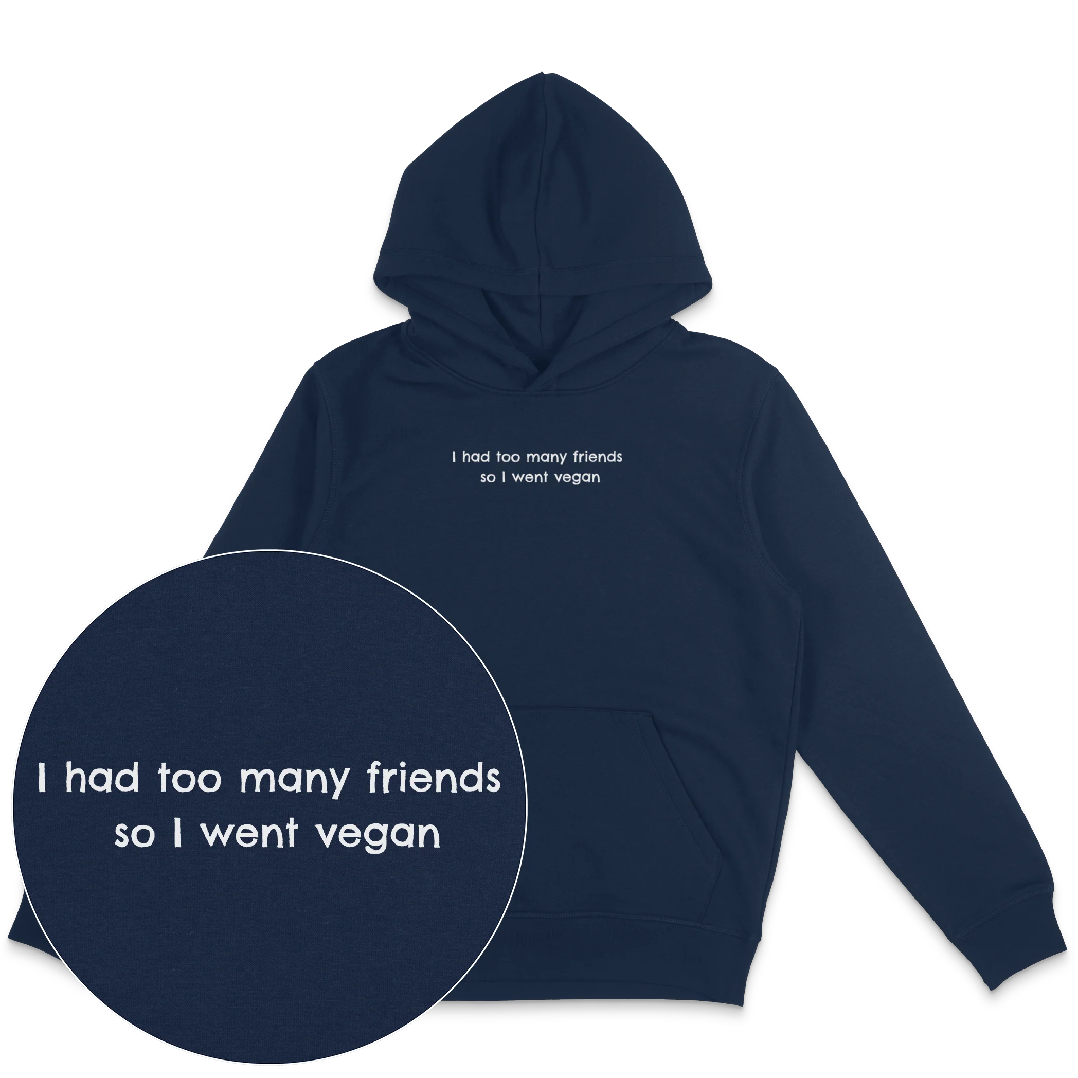 Too Many Friends Hoodie - Image 3