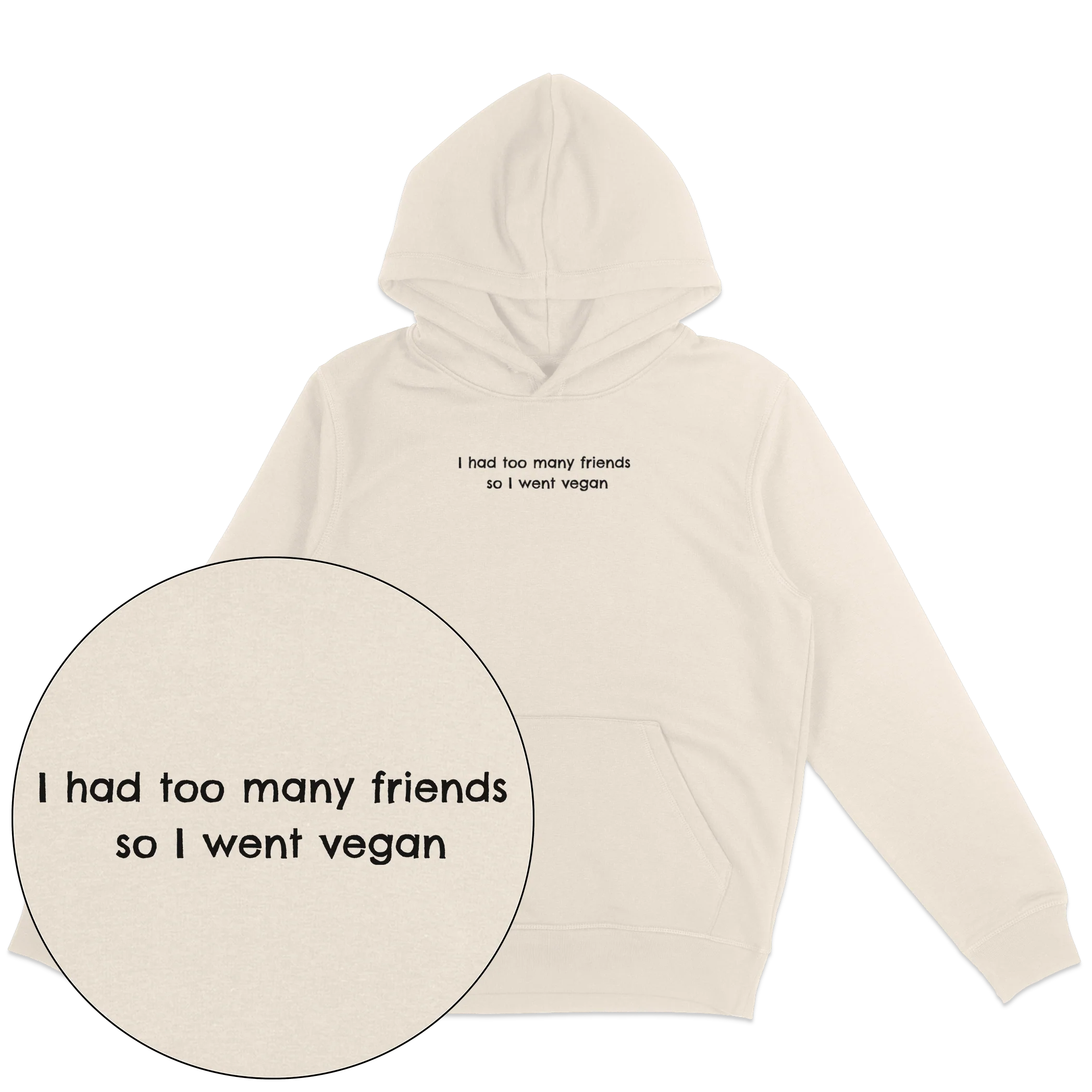 Too Many Friends Hoodie - Image 4