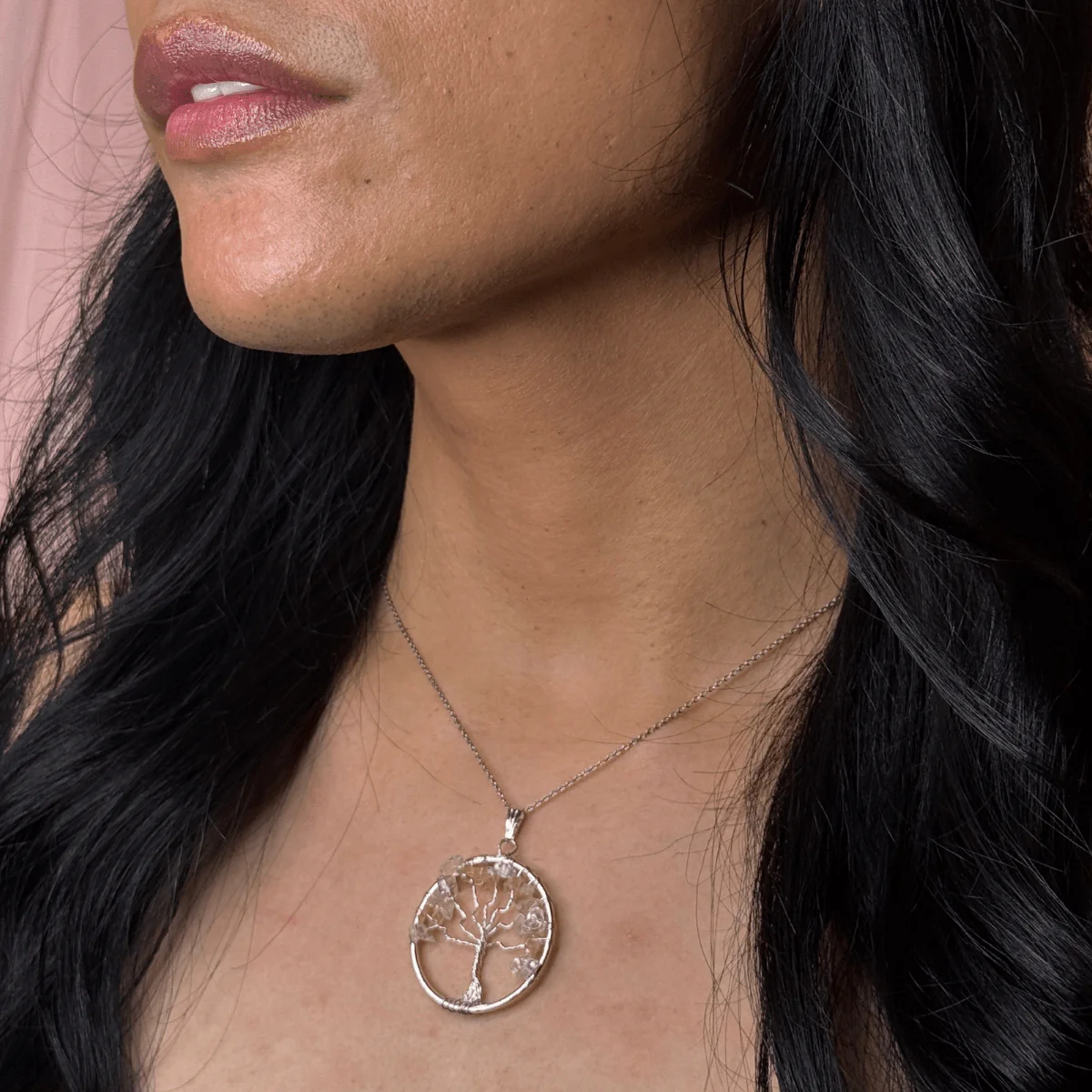 Tree of Life Gemstone Necklace - Image 12