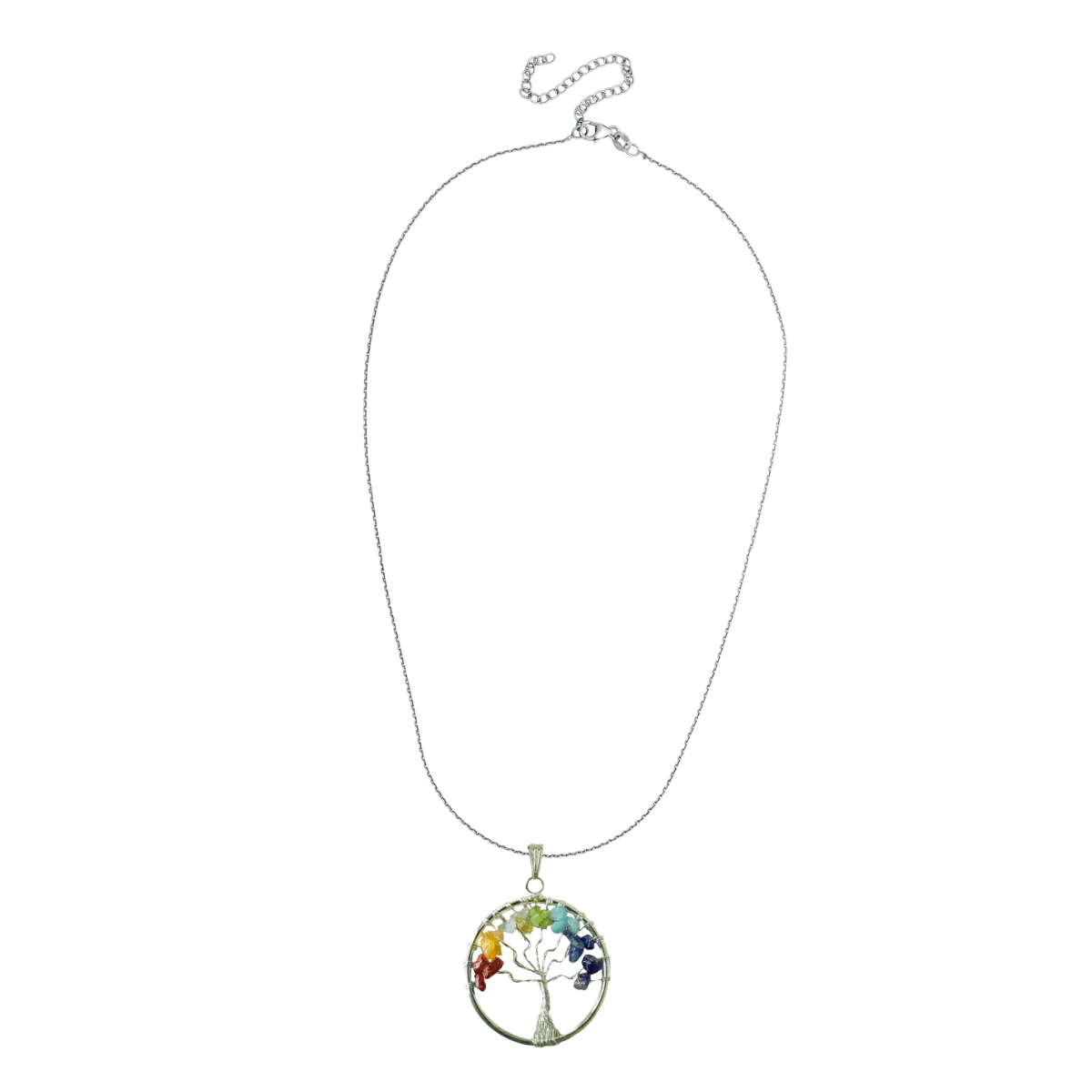 Tree of Life Gemstone Necklace - Image 6