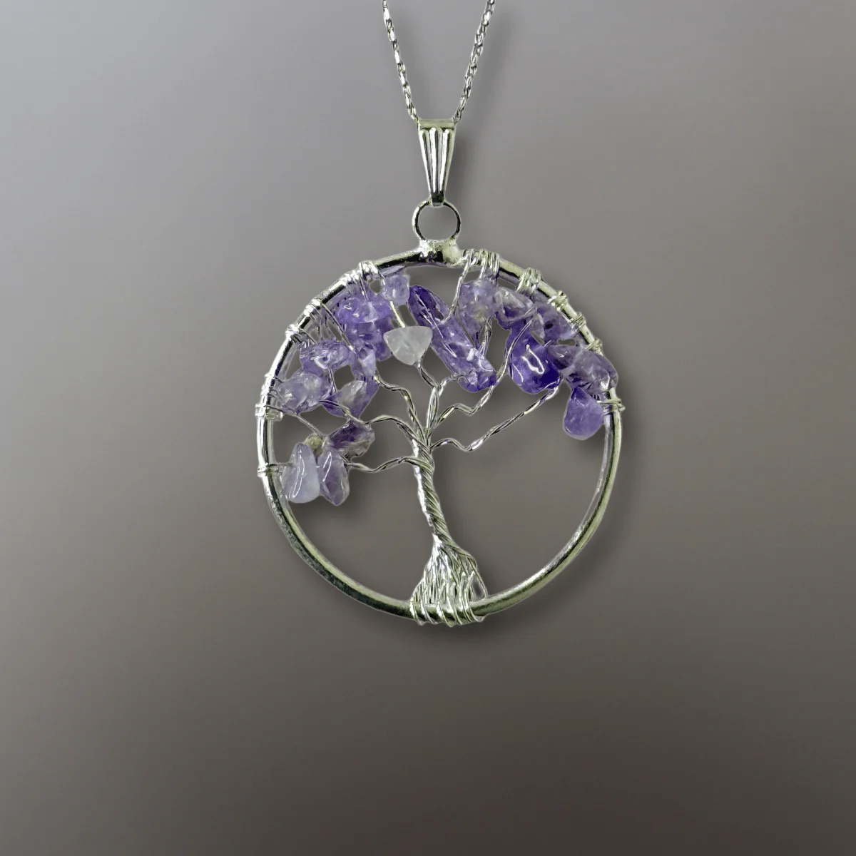 Tree of Life Gemstone Necklace - Image 7