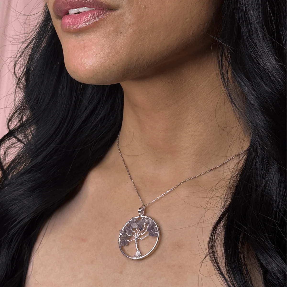Tree of Life Gemstone Necklace - Image 8