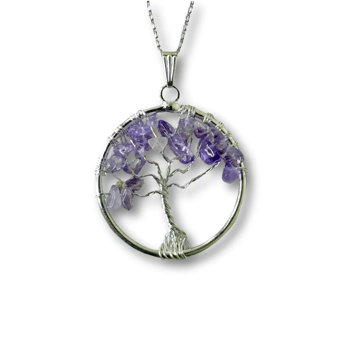 Tree of Life Gemstone Necklace - Image 9