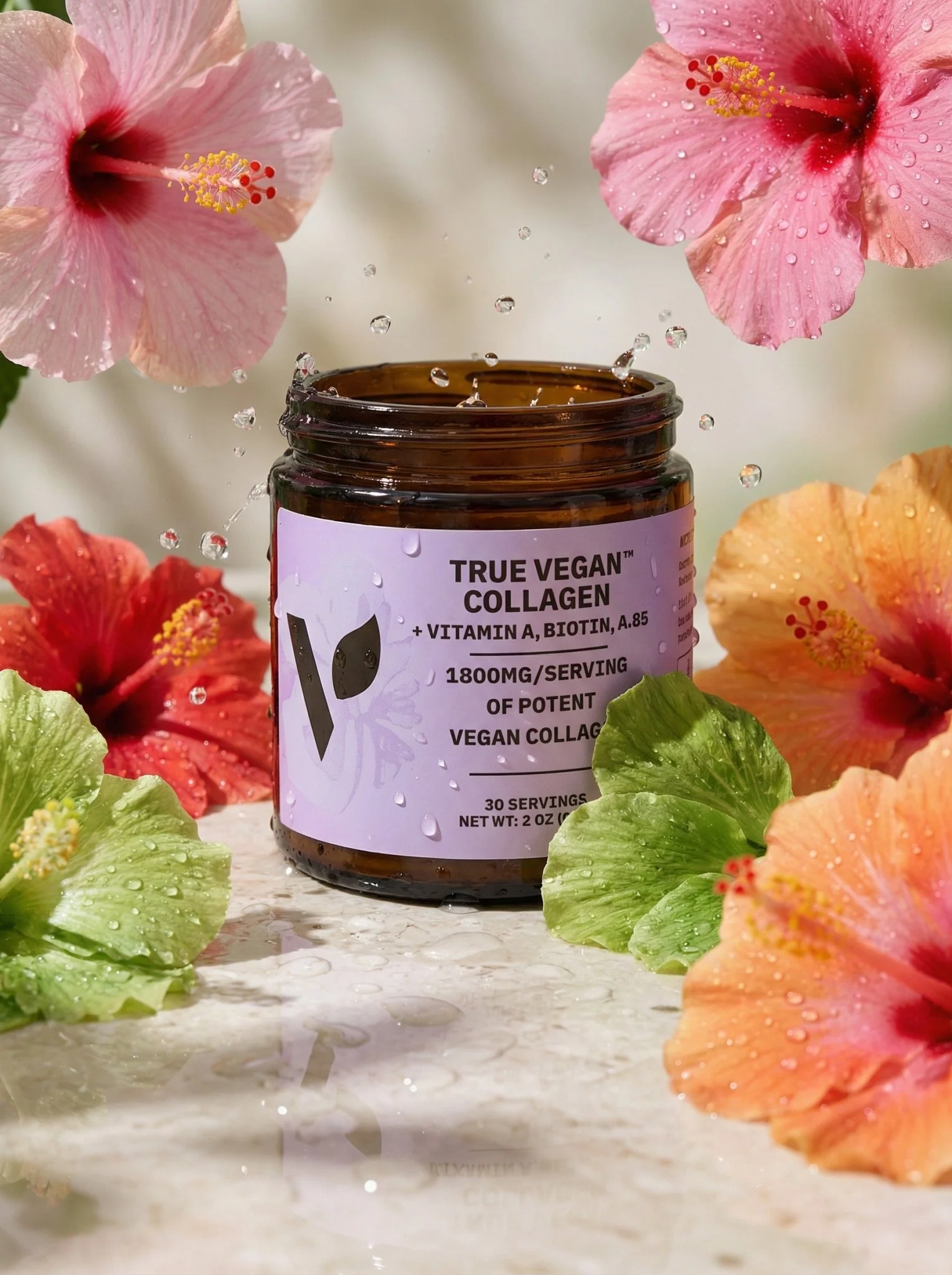 True Vegan Collagen + Vitamin A, Biotin & B5 - Powder - Image 7