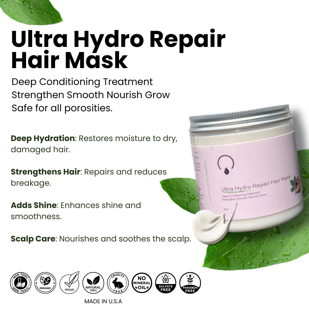 Ultra Hydro Repair Hair Mask - Image 6