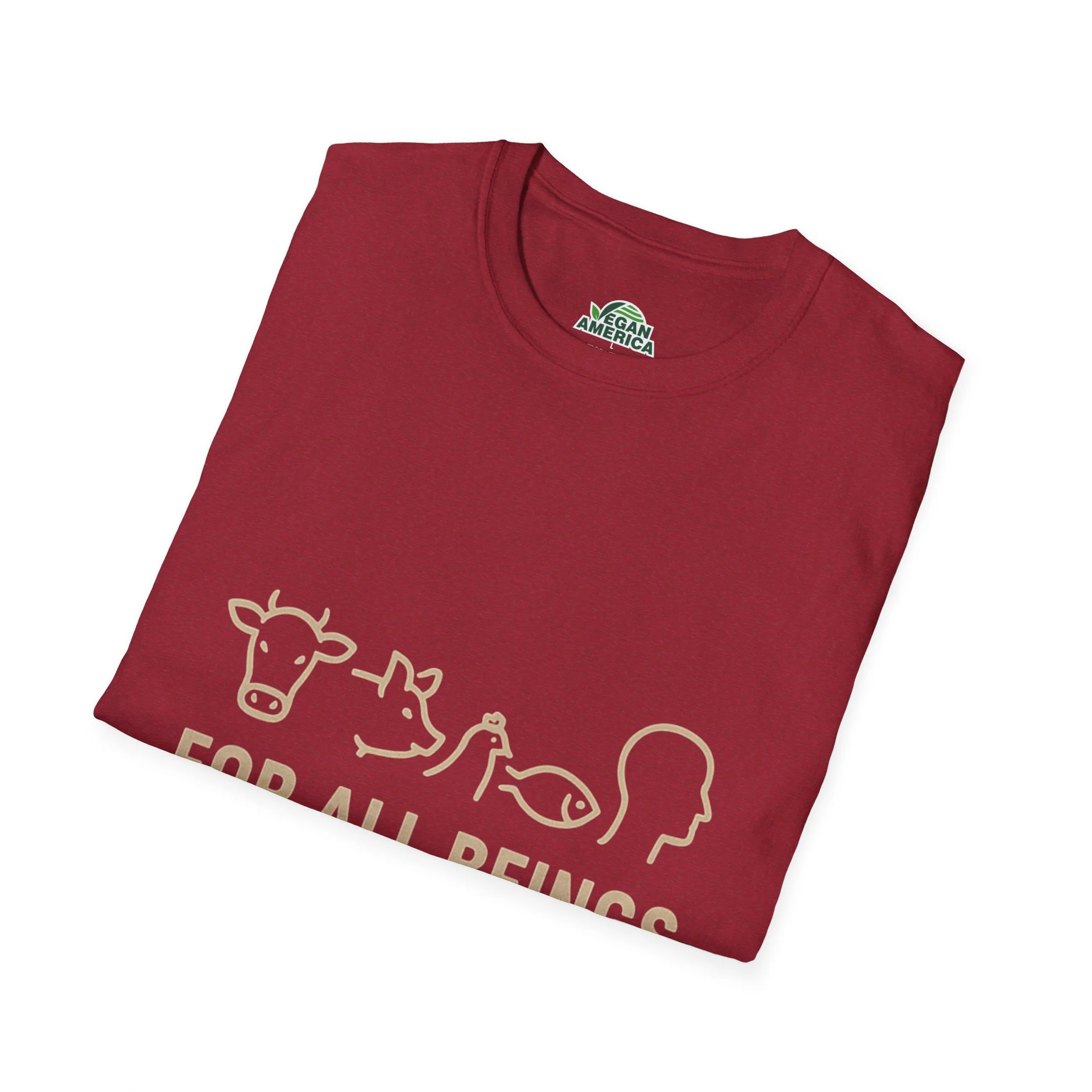 Unisex Vegan America T-Shirt, Eco-Friendly Apparel, Plant-Based Lifestyle Shirt, Perfect Gift for Vegans, Animal Rights Awareness Wear - Image 61