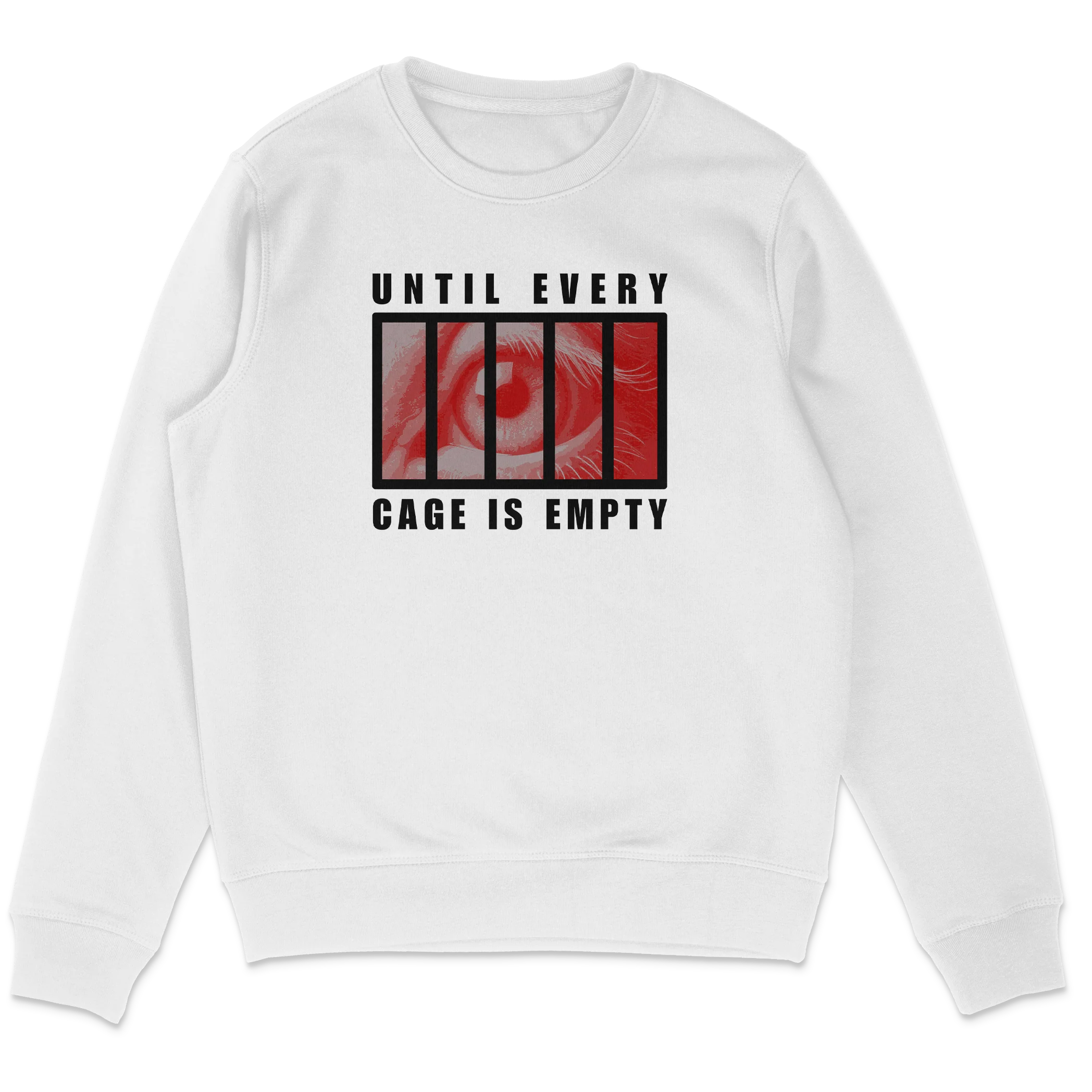 Until Every Cage Is Empty Sweatshirt - Image 2