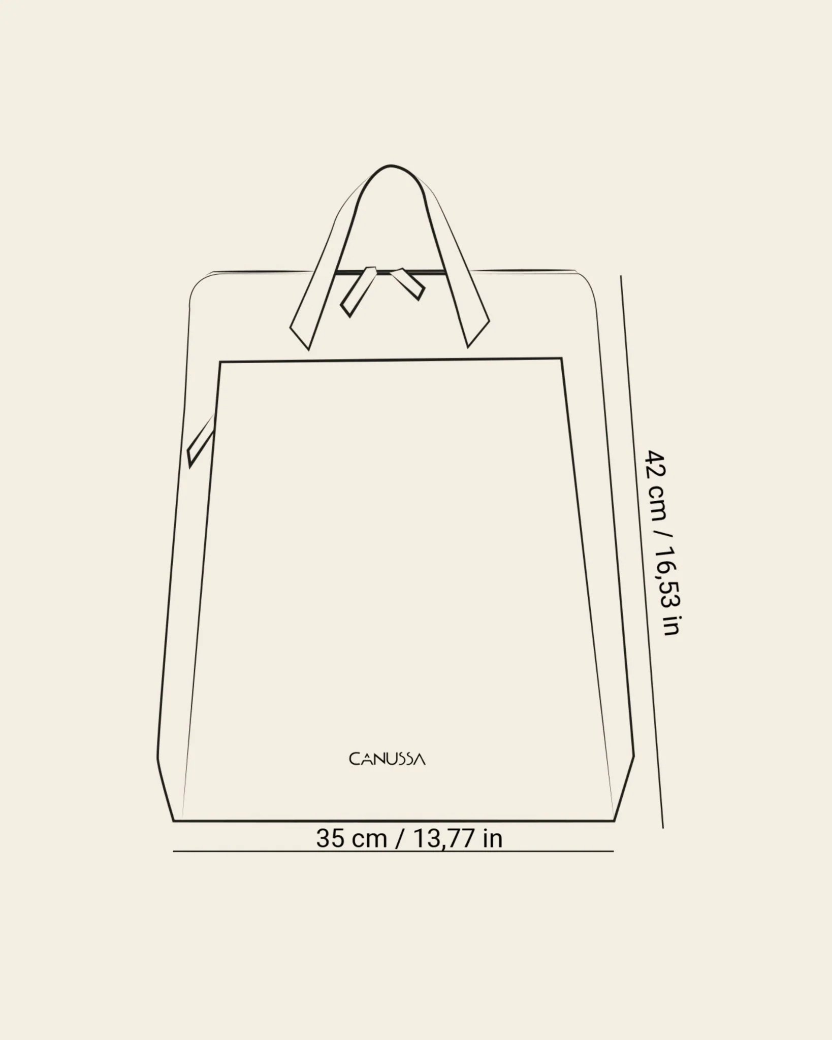 Urban backpack - Brown - Image 6