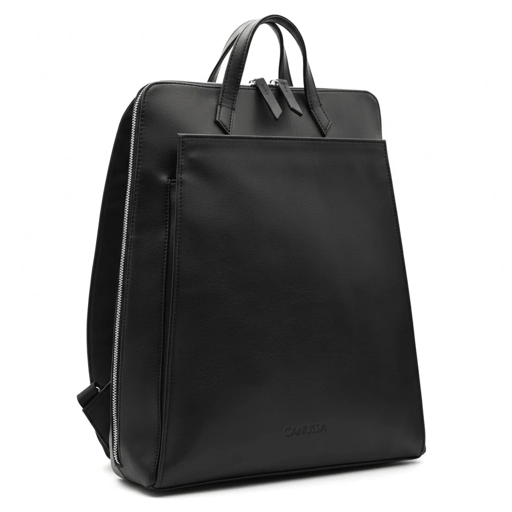 Urban laptop backpack - Black - Image 4