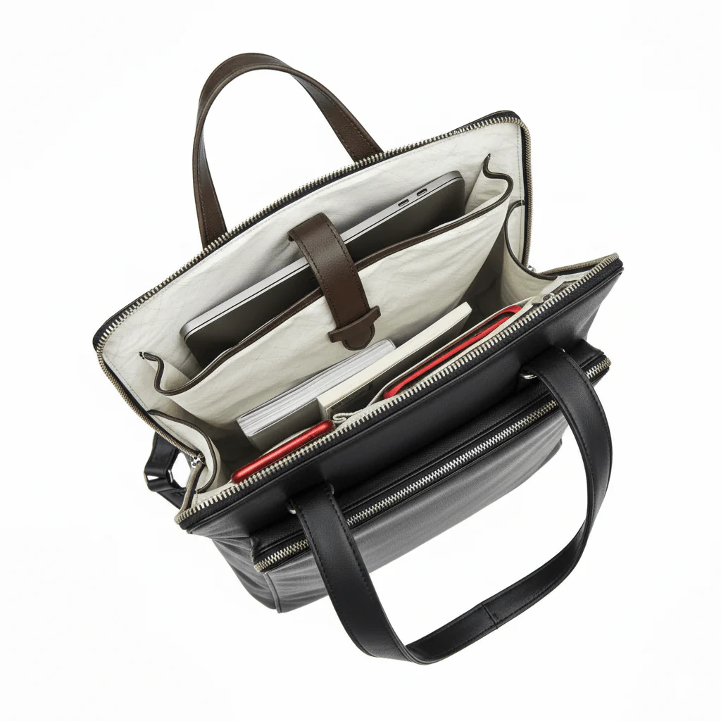 Urban laptop backpack - Black - Image 5