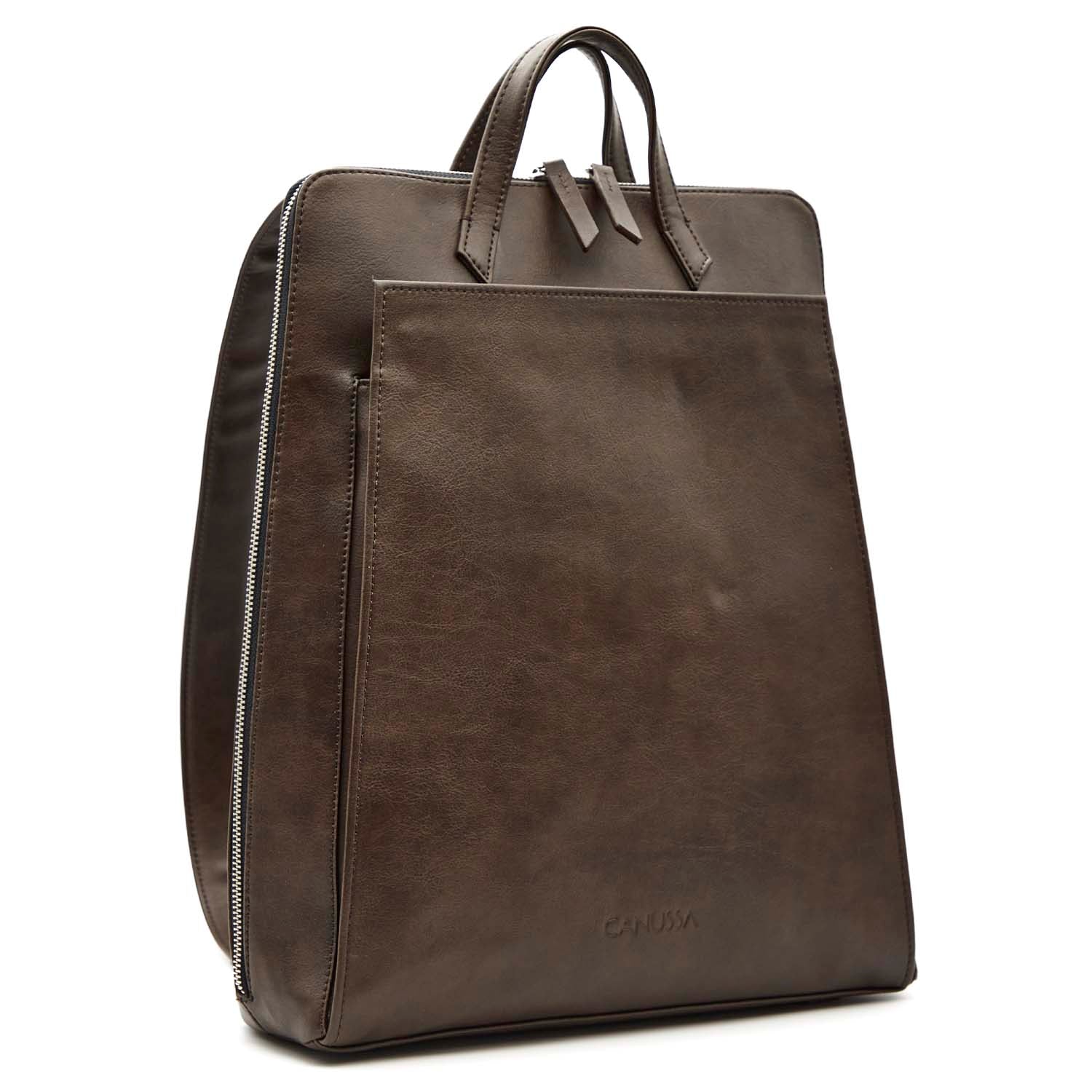 Urban laptop backpack - Brown - Image 3