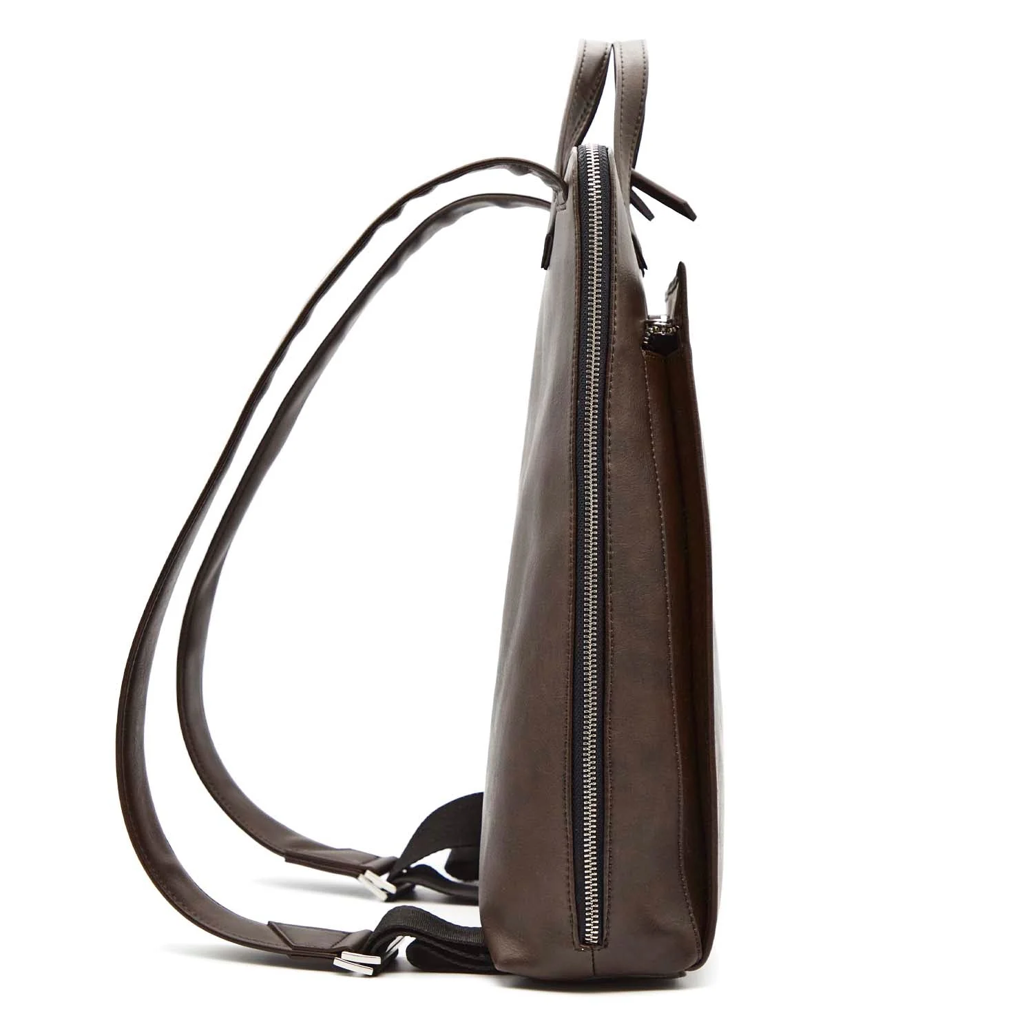 Urban laptop backpack - Brown - Image 4
