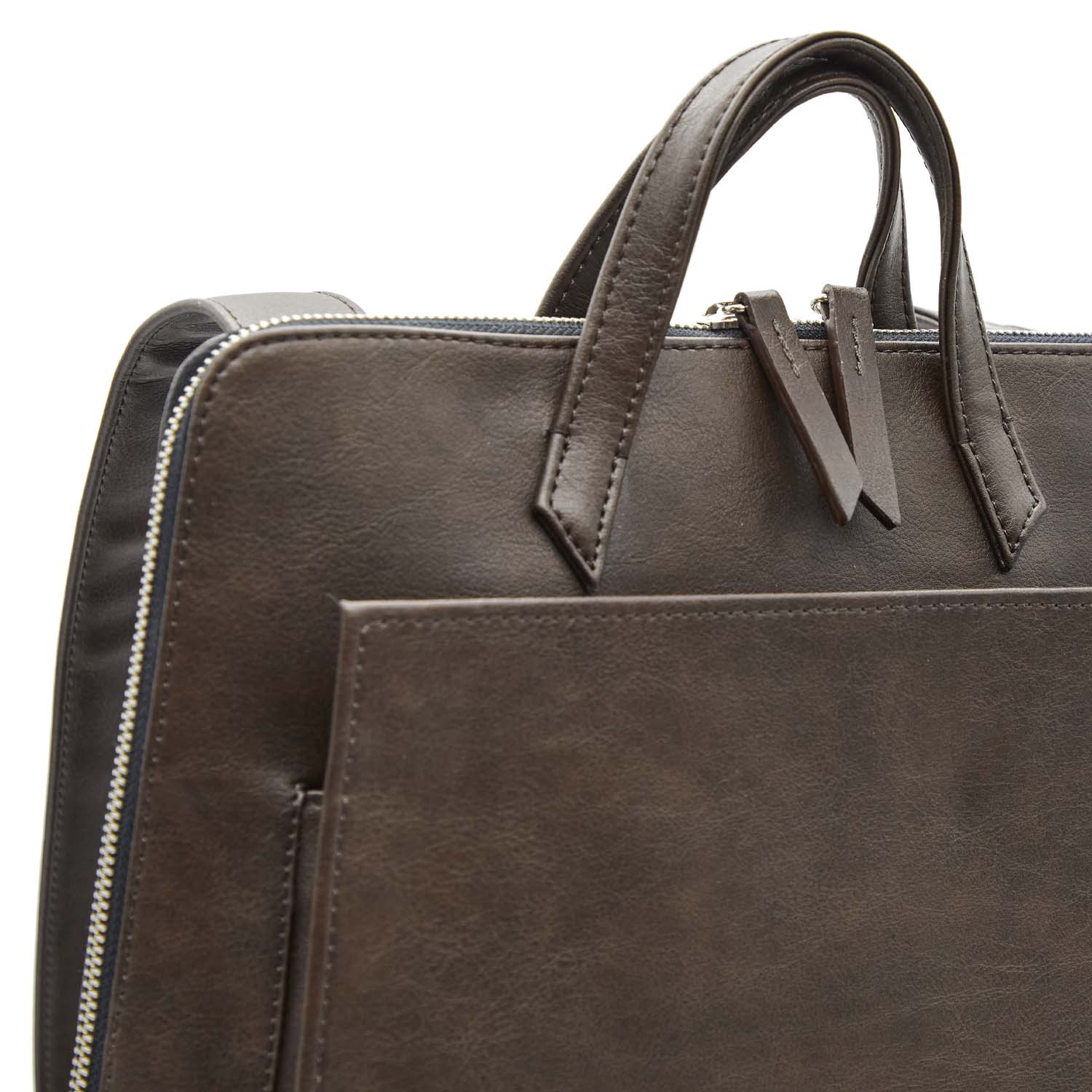 Urban laptop backpack - Brown - Image 6