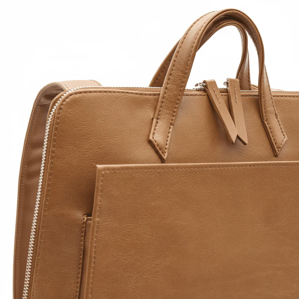 Urban laptop backpack - Camel - Image 3