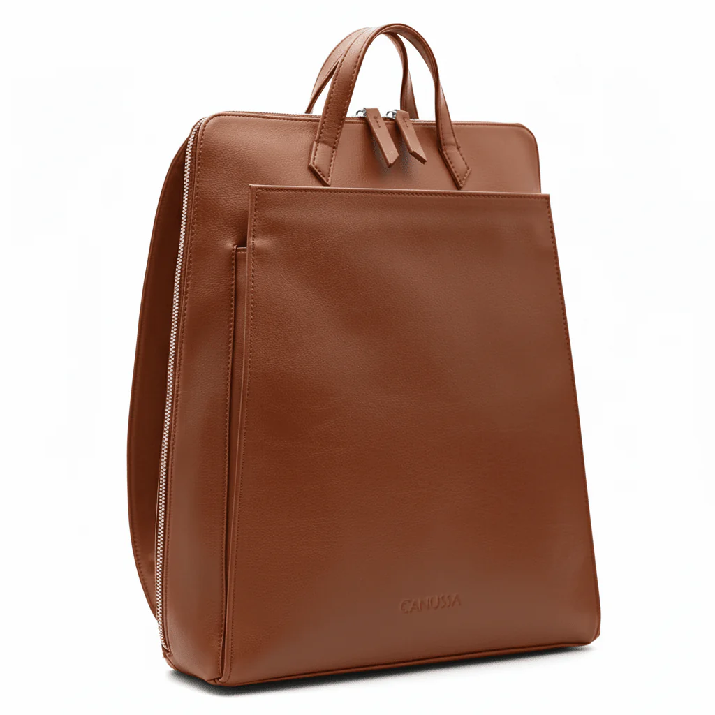 Urban laptop backpack - Hazelnut - Image 5