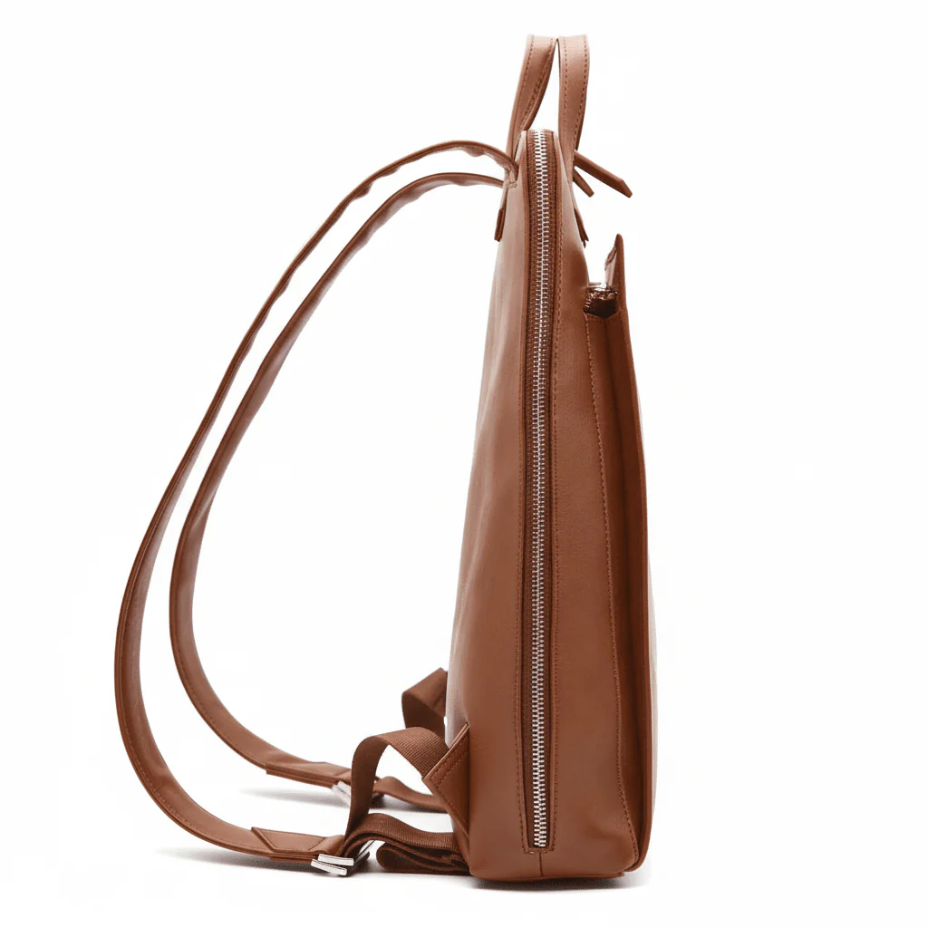 Urban laptop backpack - Hazelnut - Image 6