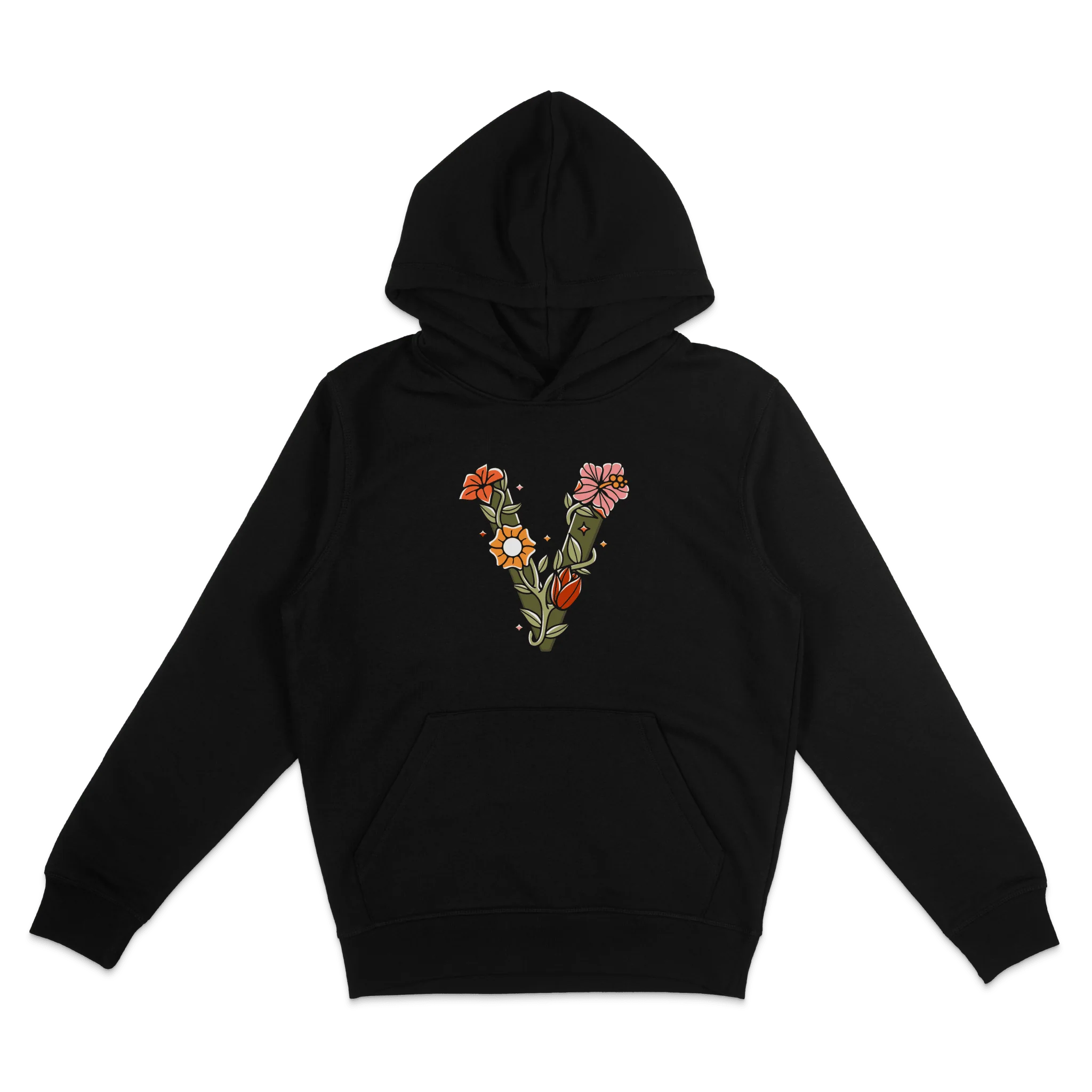 V For Vegan Hoodie - Image 5