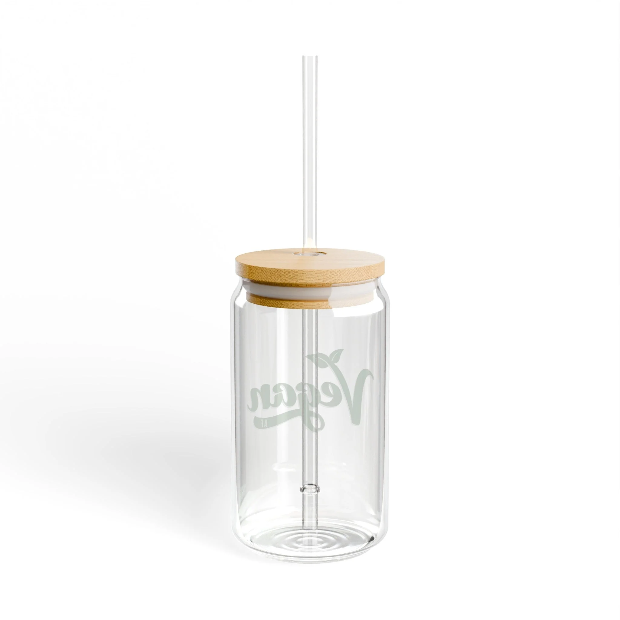 Vegan AF Sipper Glass, 16oz - Image 3