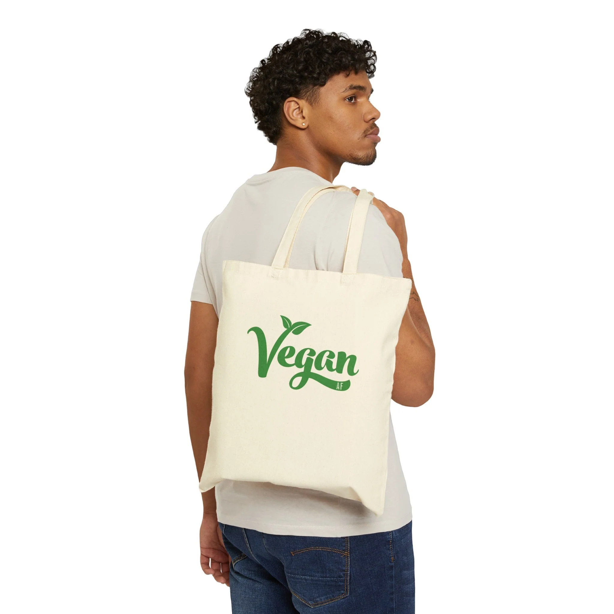 Vegan AF - Tote Bag - Image 8