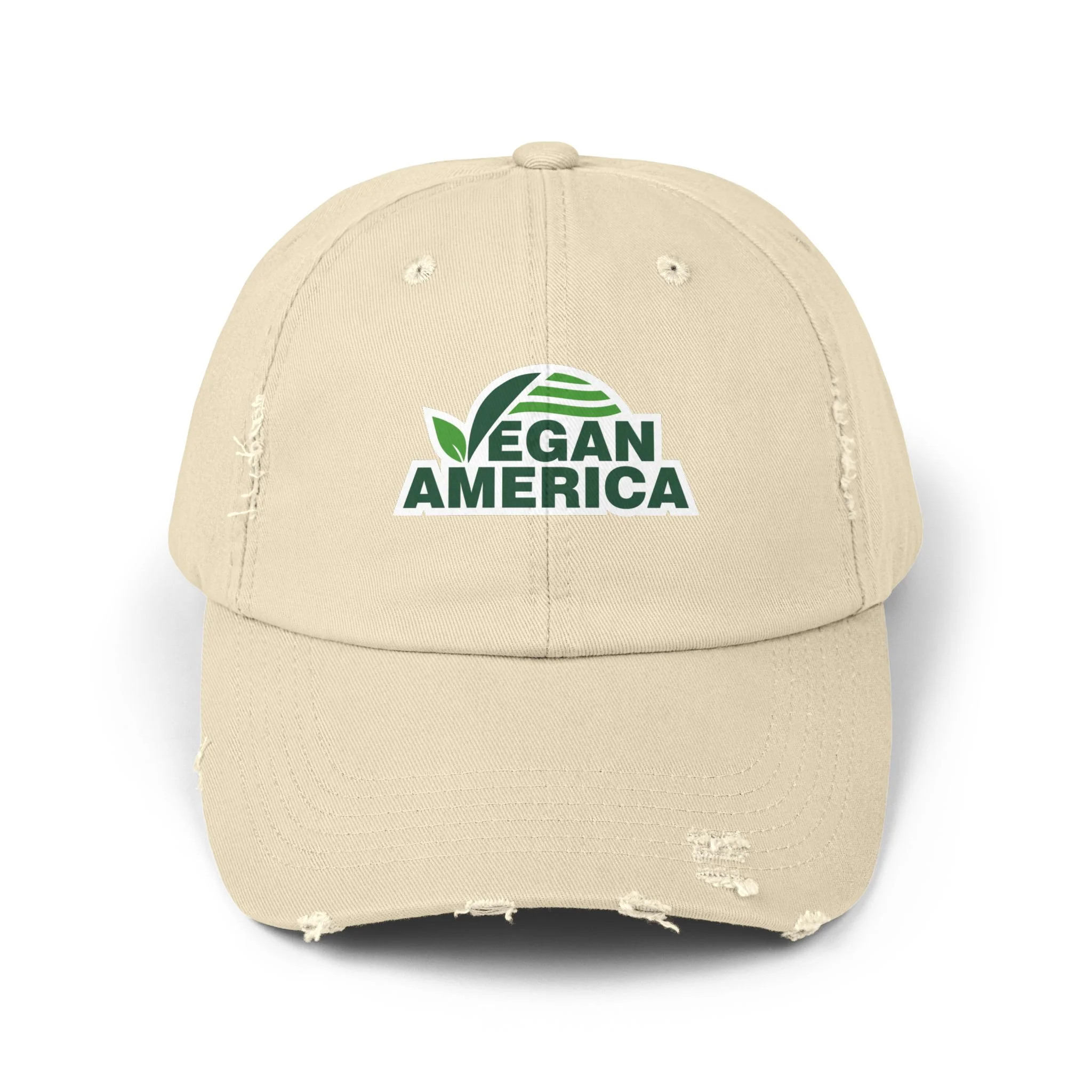 Vegan America Distressed Cap, Casual Baseball Hat for Outdoor Lovers, Gift for Eco-Conscious Friends, Perfect for Summer Adventures, [...]