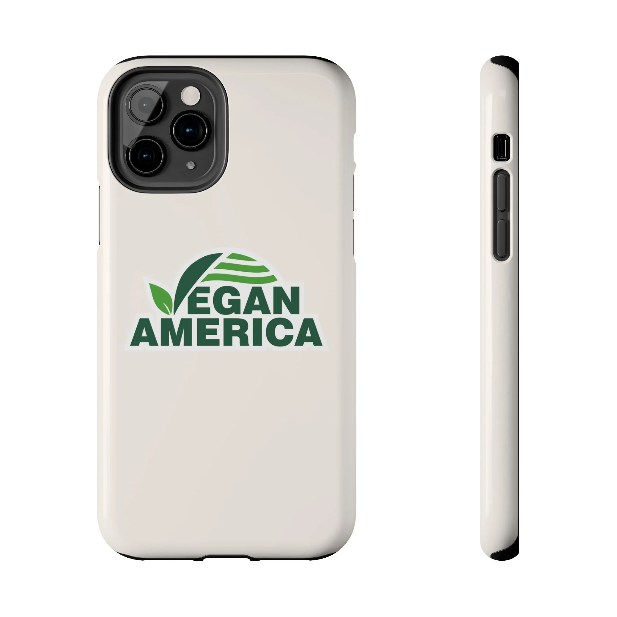 Vegan America Tough Phone Case - Image 2