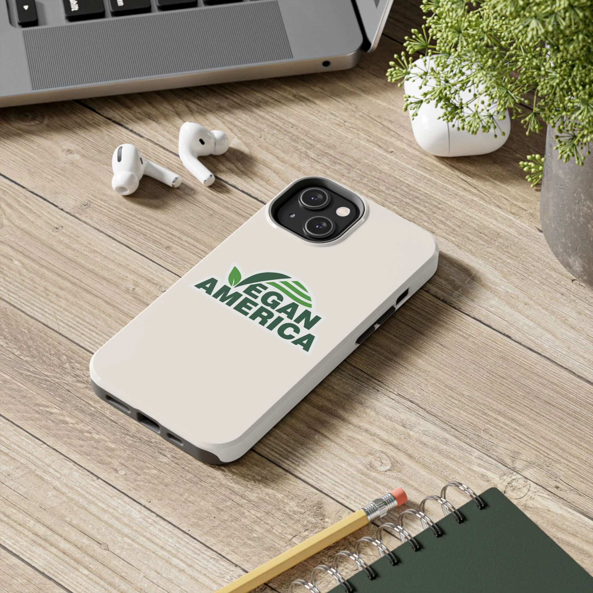 Vegan America Tough Phone Case - Image 66