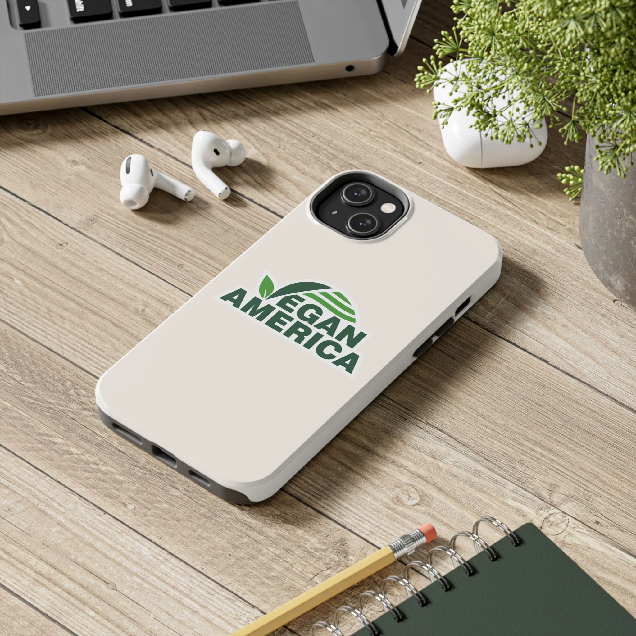 Vegan America Tough Phone Case - Image 69