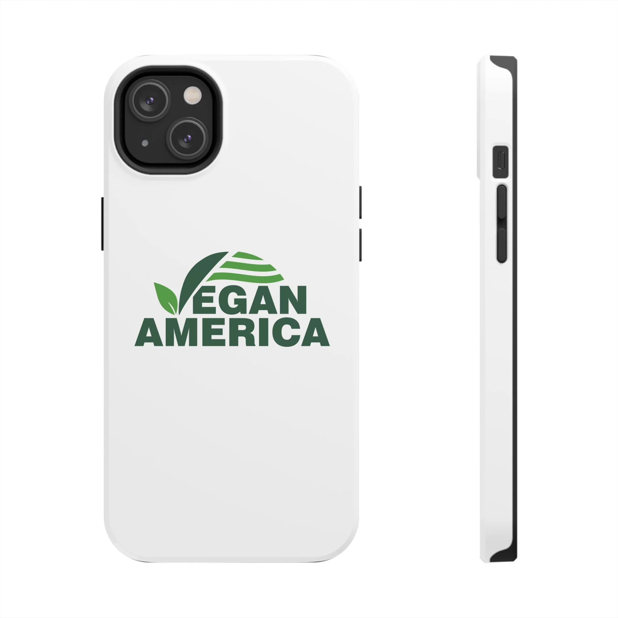 Vegan America Tough Phone Case — Eco-Friendly Plant Logo Protective Cover - Image 15