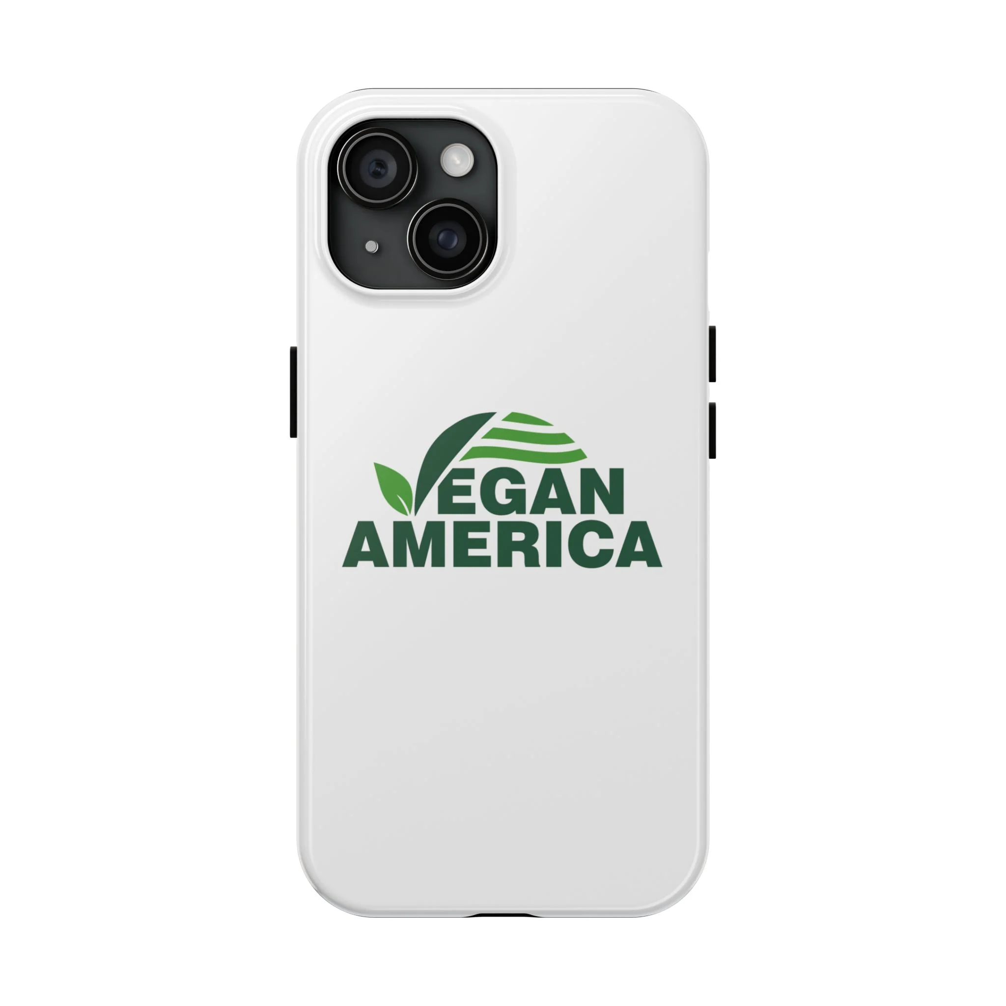 Vegan America Tough Phone Case — Eco-Friendly Plant Logo Protective Cover - Image 16