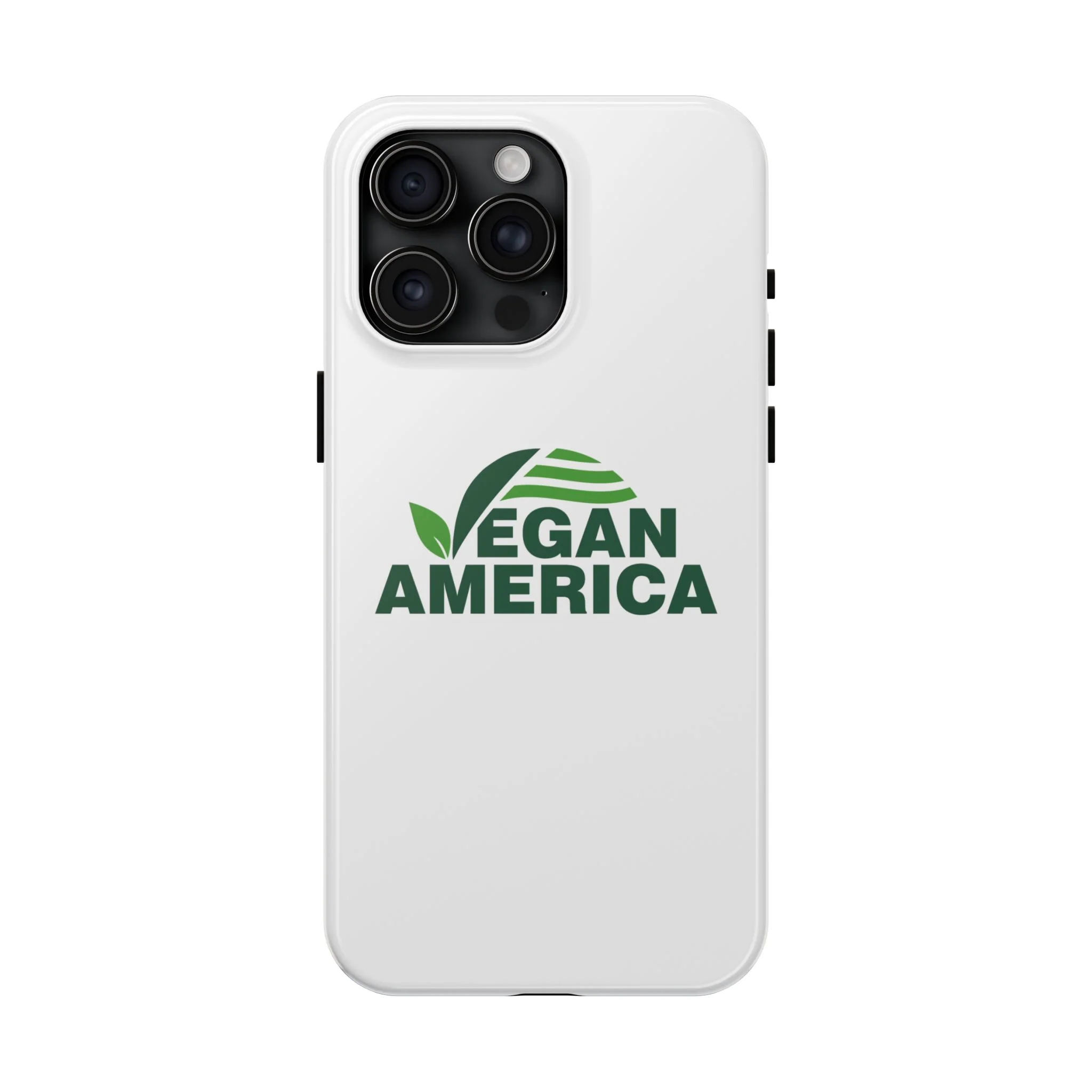Vegan America Tough Phone Case — Eco-Friendly Plant Logo Protective Cover - Image 19