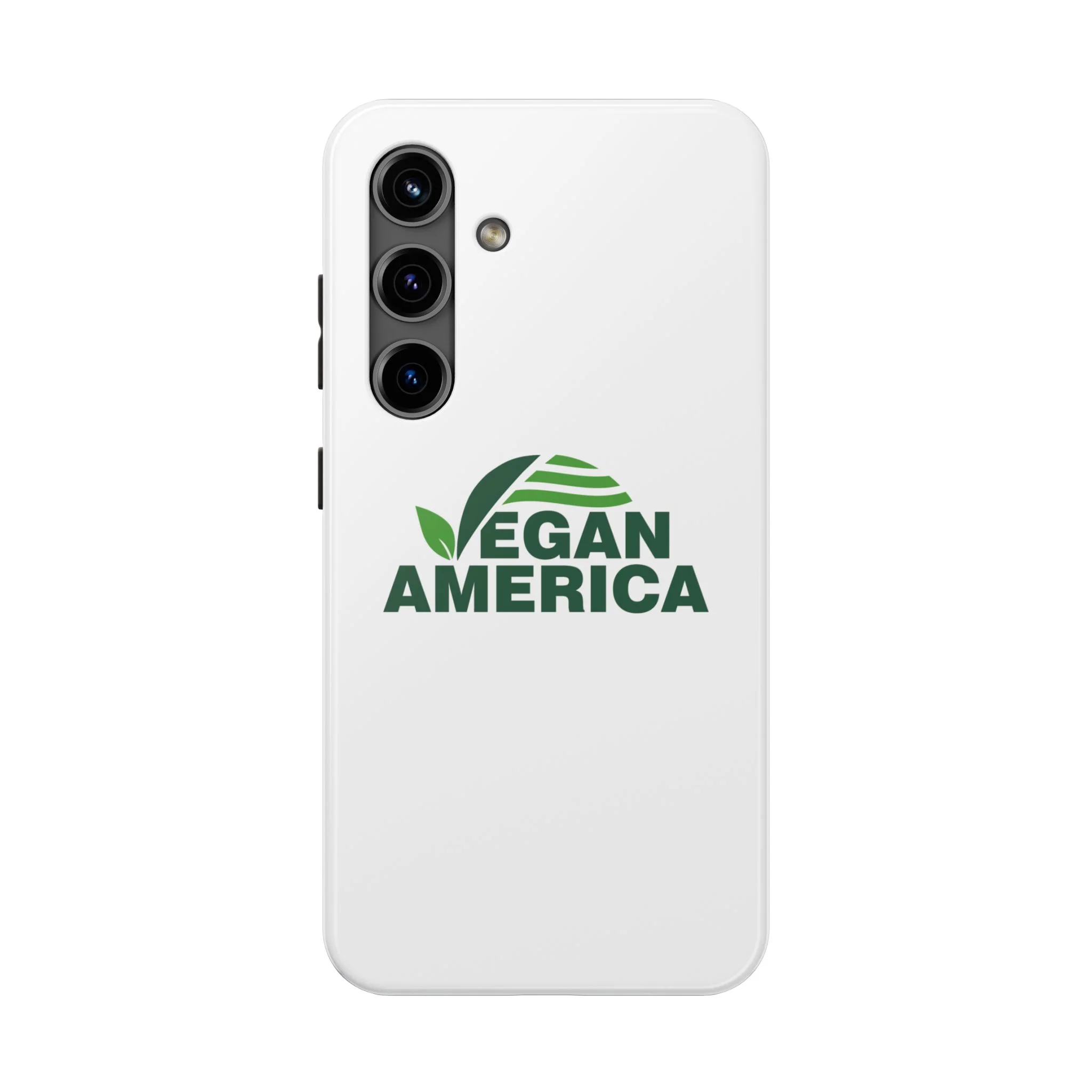 Vegan America Tough Phone Case — Eco-Friendly Plant Logo Protective Cover - Image 20