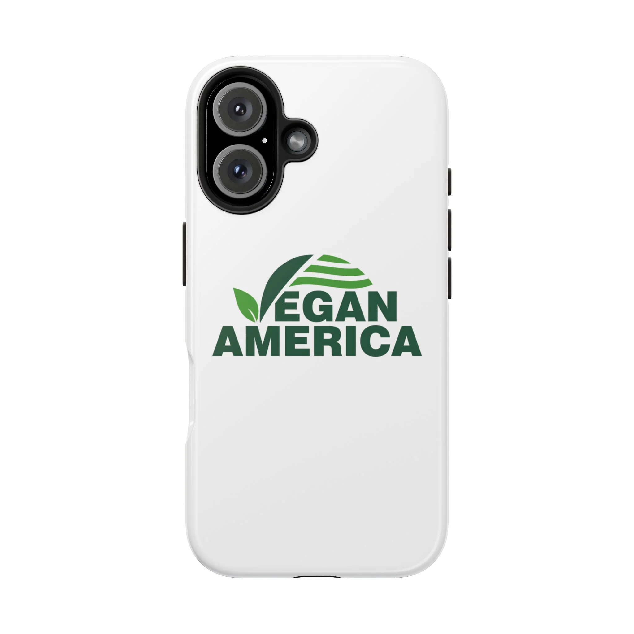 Vegan America Tough Phone Case — Eco-Friendly Plant Logo Protective Cover - Image 26