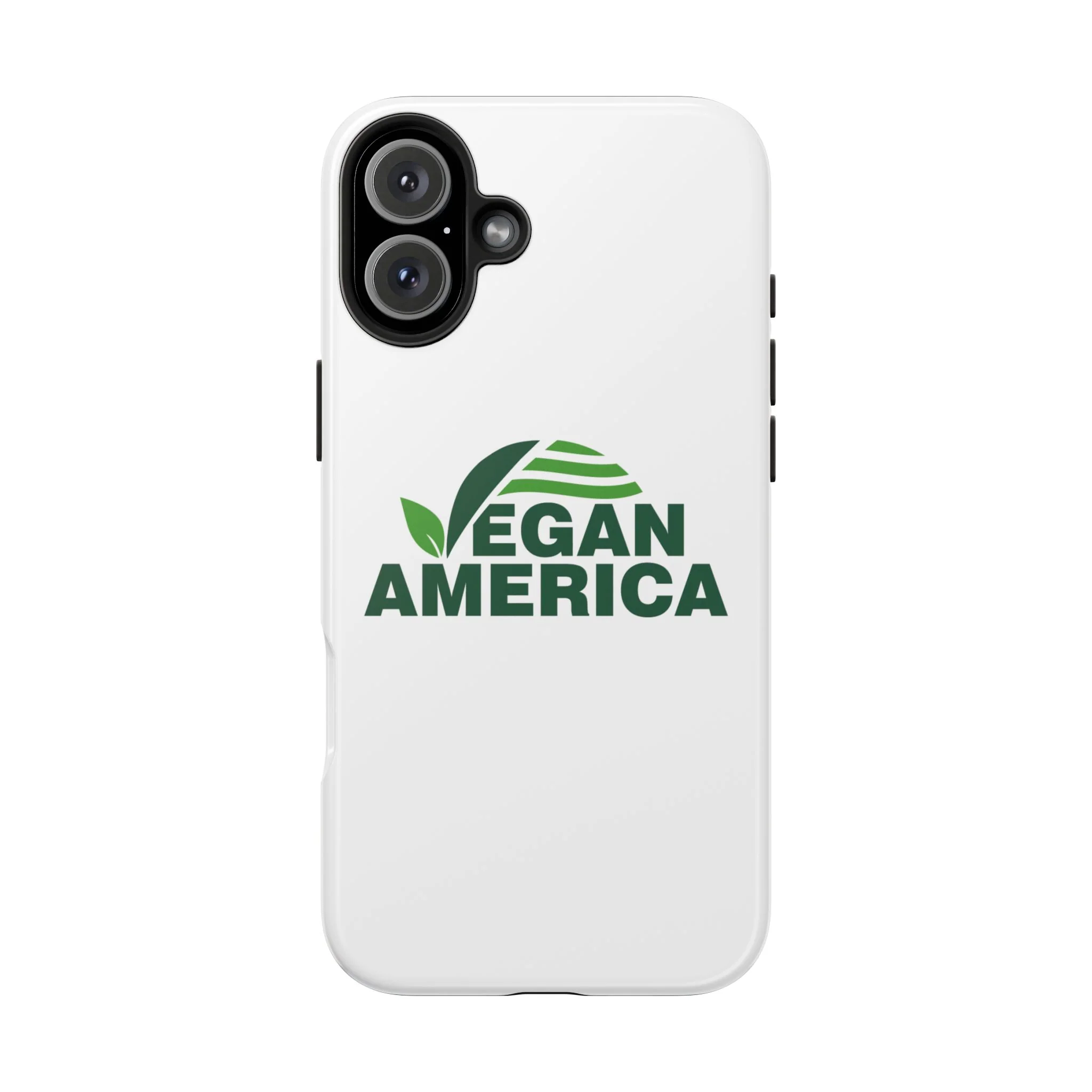 Vegan America Tough Phone Case — Eco-Friendly Plant Logo Protective Cover - Image 27