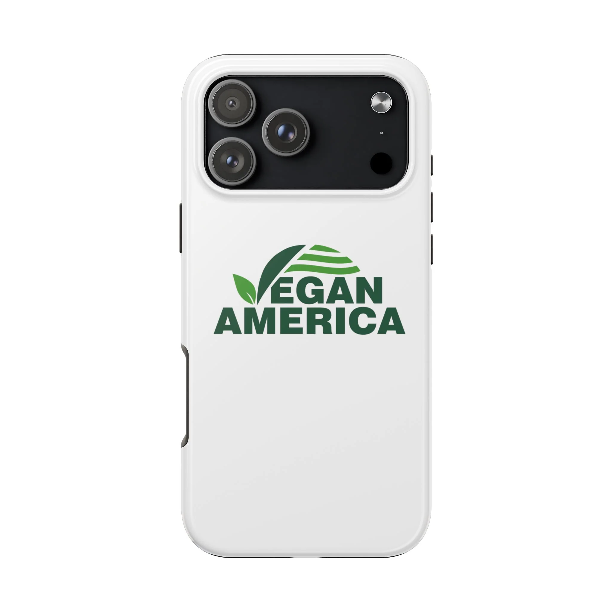 Vegan America Tough Phone Case — Eco-Friendly Plant Logo Protective Cover - Image 31