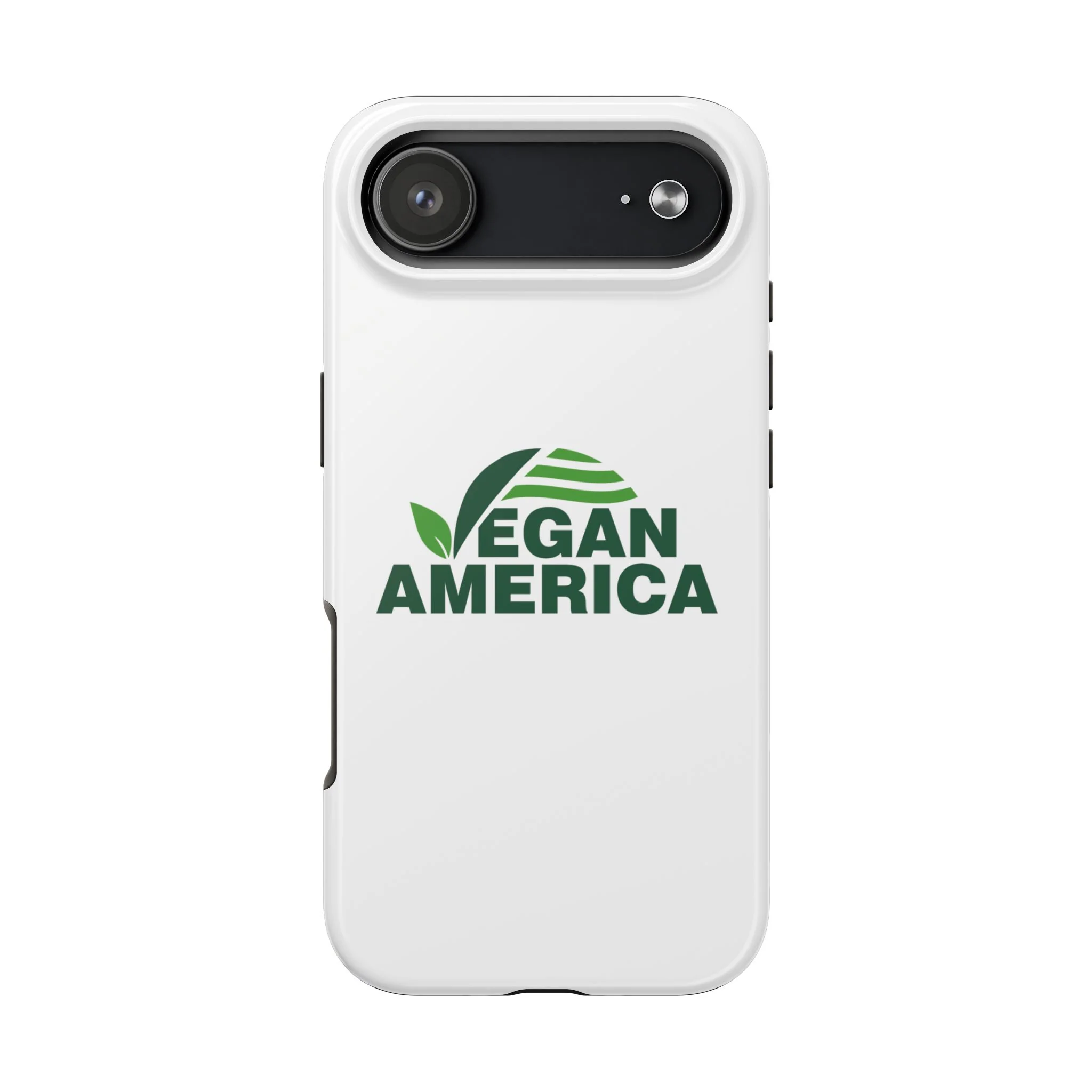 Vegan America Tough Phone Case — Eco-Friendly Plant Logo Protective Cover - Image 32