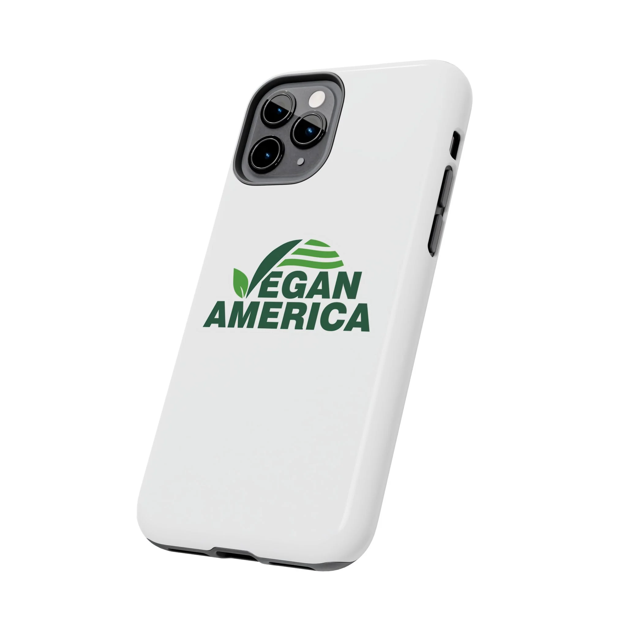 Vegan America Tough Phone Case — Eco-Friendly Plant Logo Protective Cover - Image 37