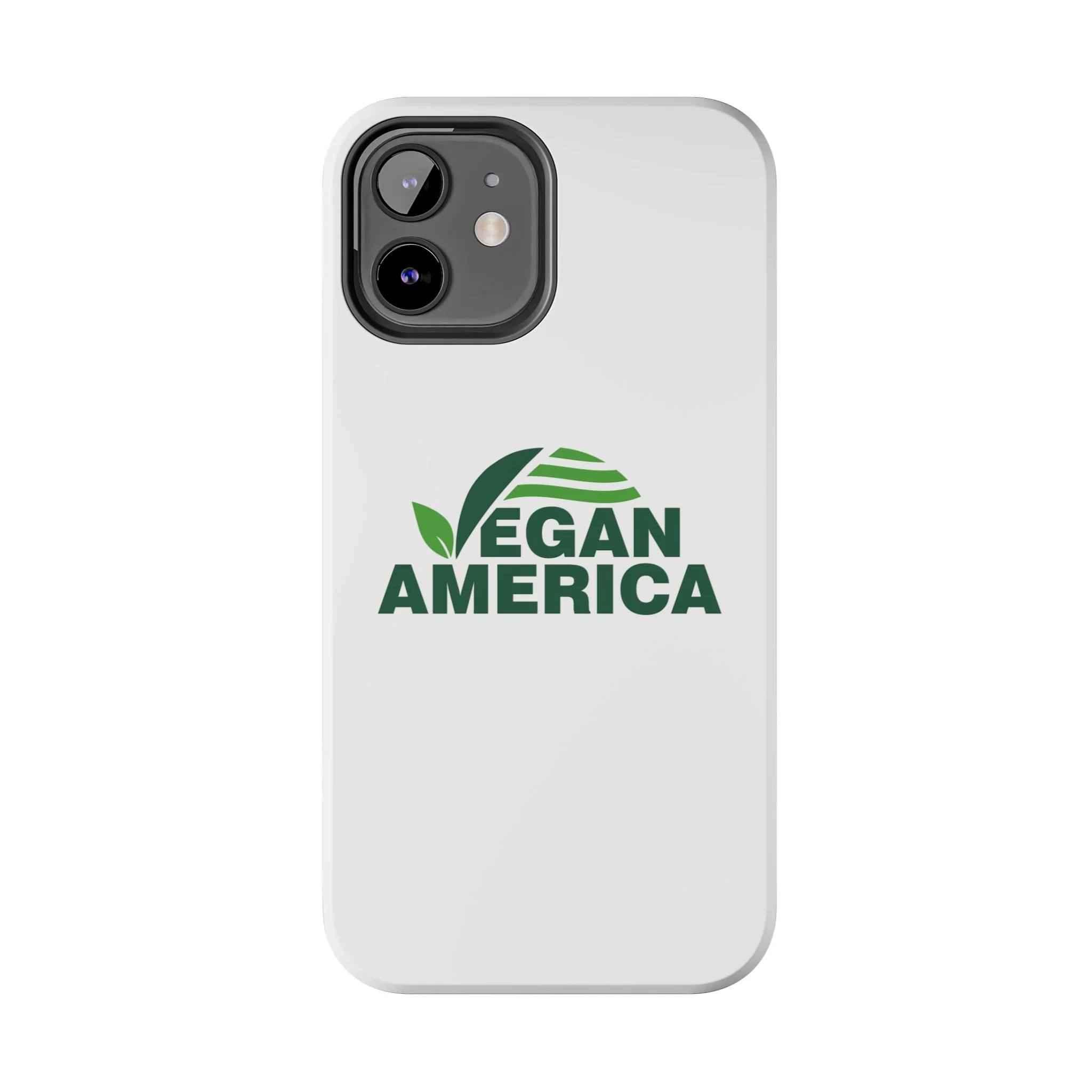 Vegan America Tough Phone Case — Eco-Friendly Plant Logo Protective Cover - Image 42