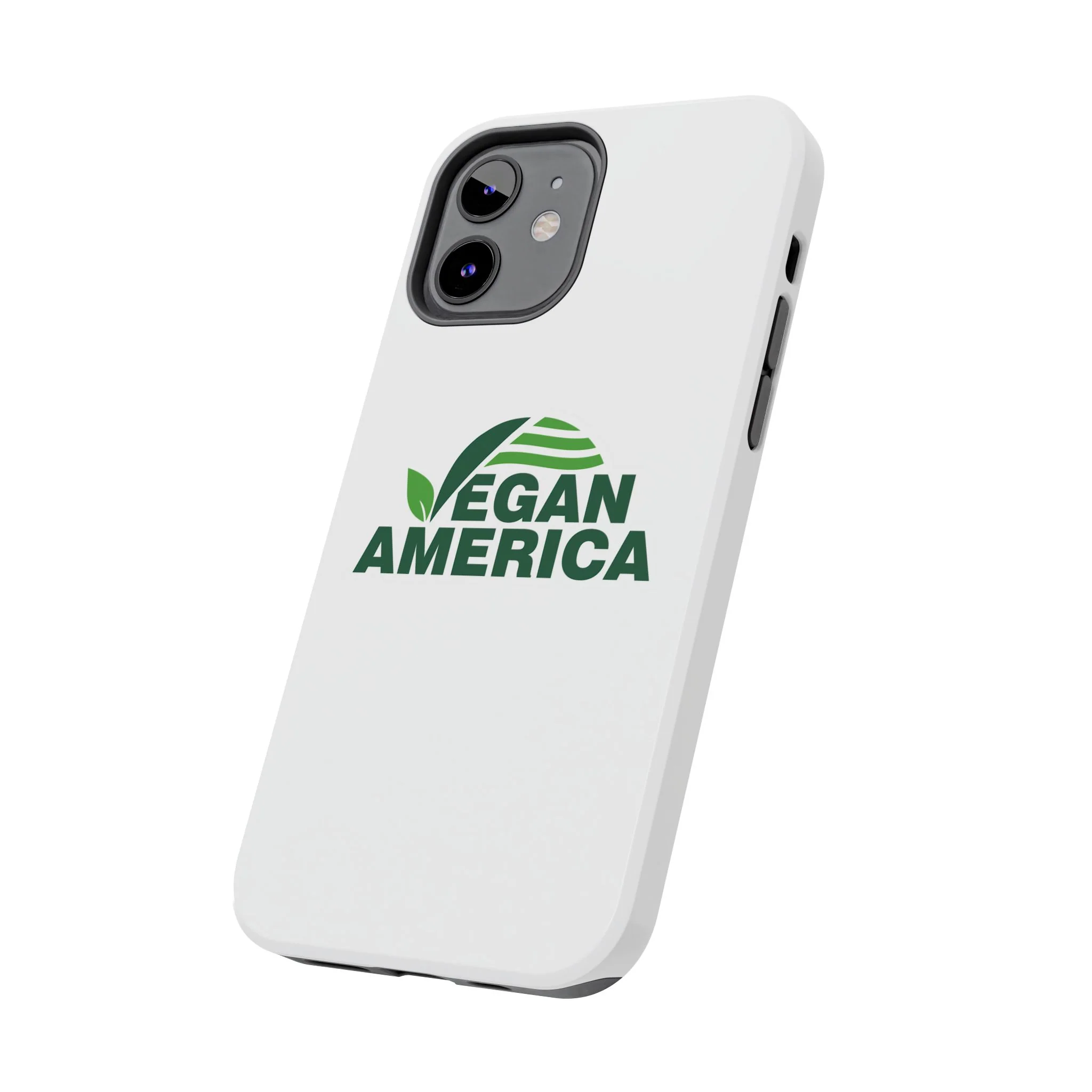 Vegan America Tough Phone Case — Eco-Friendly Plant Logo Protective Cover - Image 43