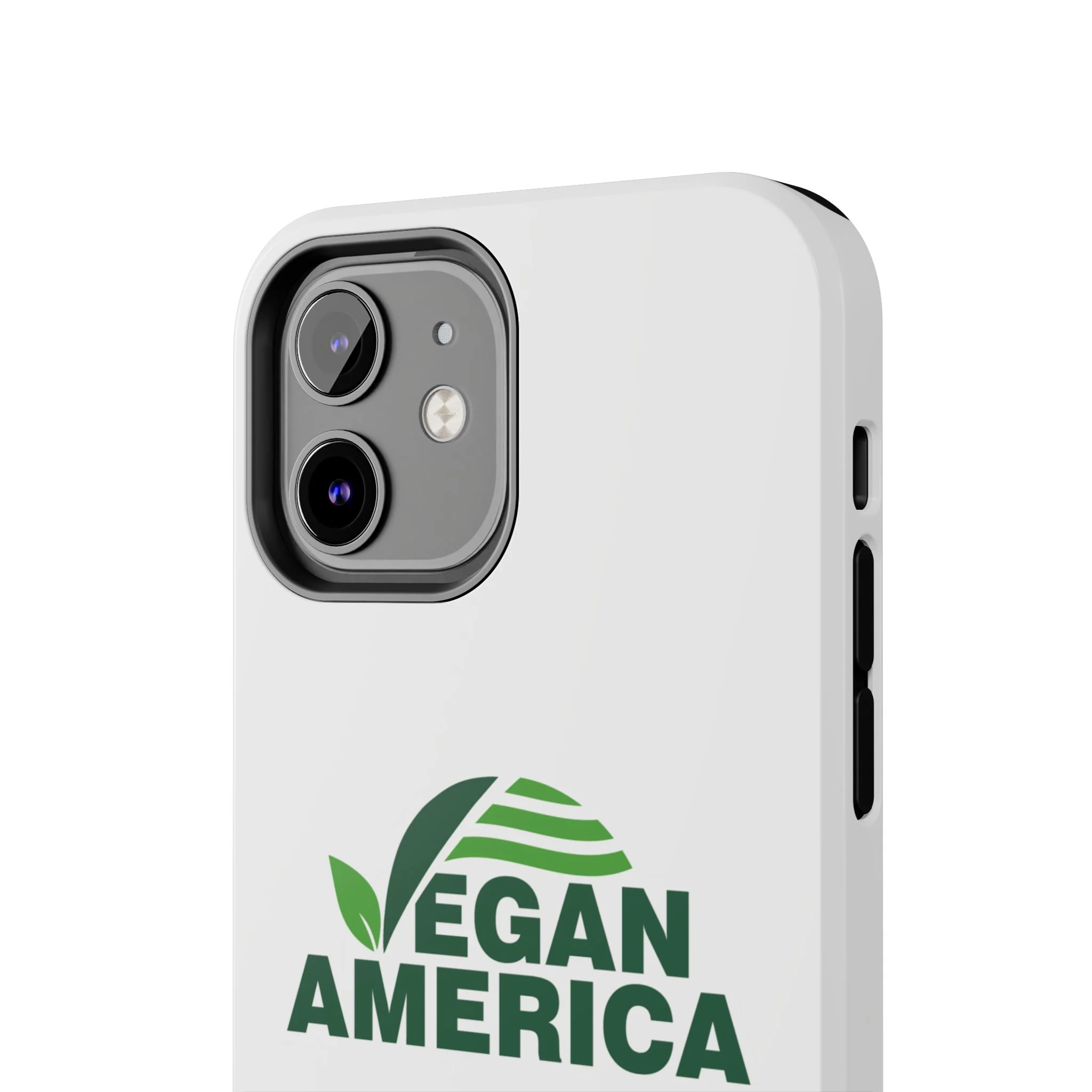 Vegan America Tough Phone Case — Eco-Friendly Plant Logo Protective Cover - Image 44