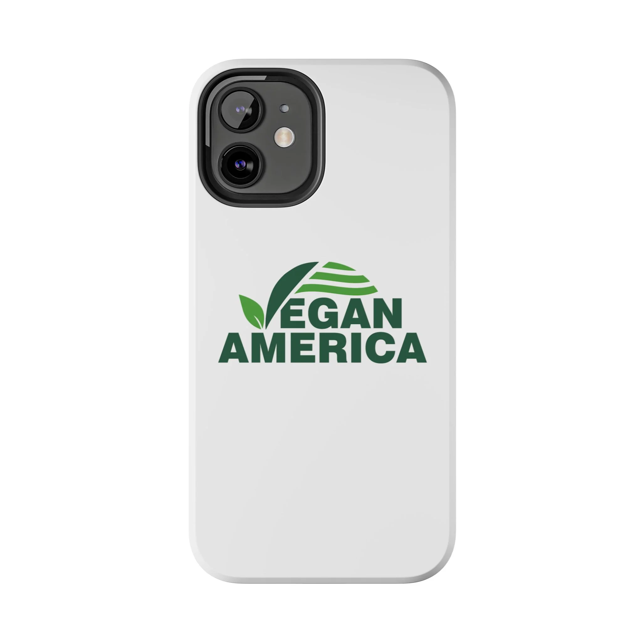 Vegan America Tough Phone Case — Eco-Friendly Plant Logo Protective Cover - Image 45