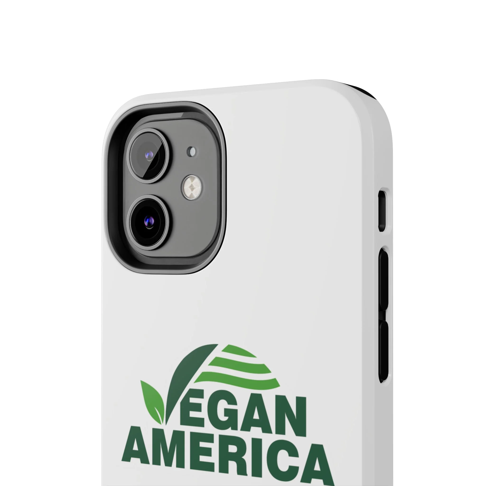 Vegan America Tough Phone Case — Eco-Friendly Plant Logo Protective Cover - Image 47