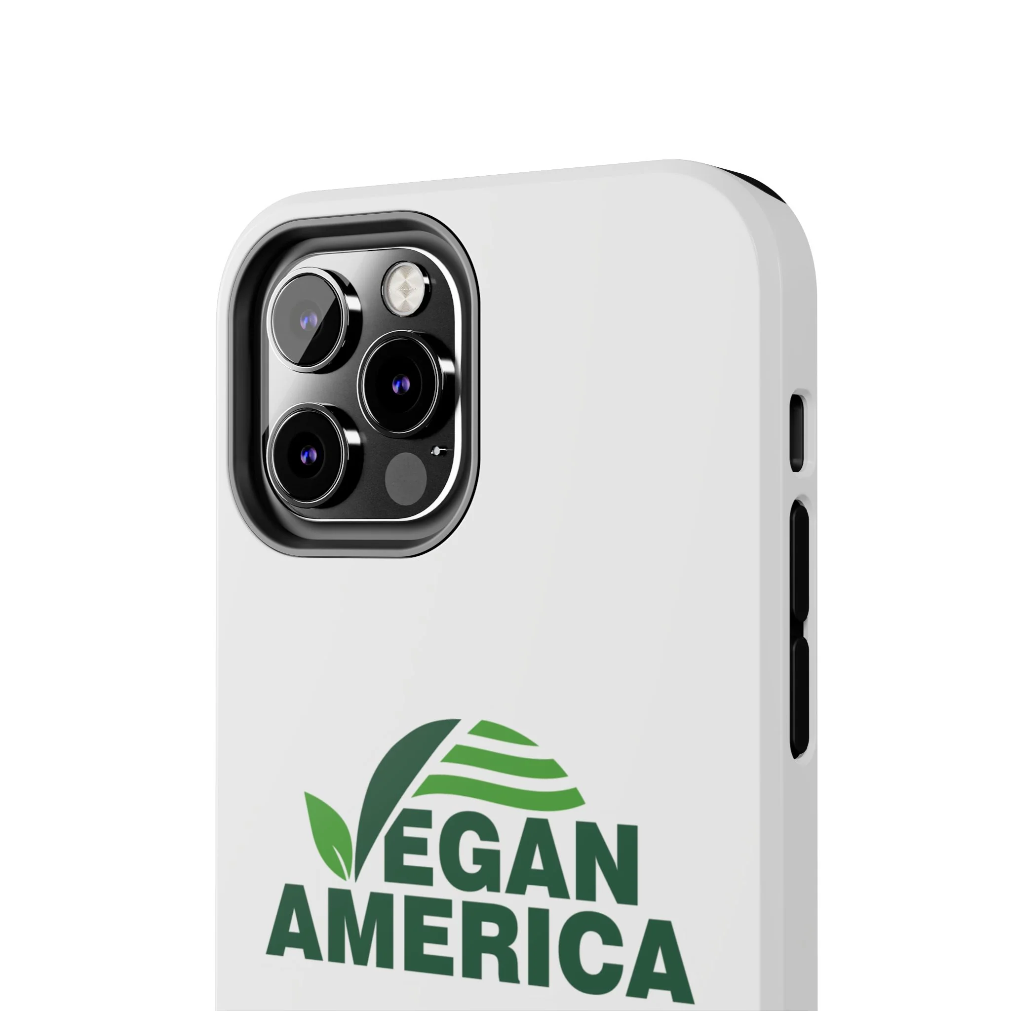 Vegan America Tough Phone Case — Eco-Friendly Plant Logo Protective Cover - Image 50