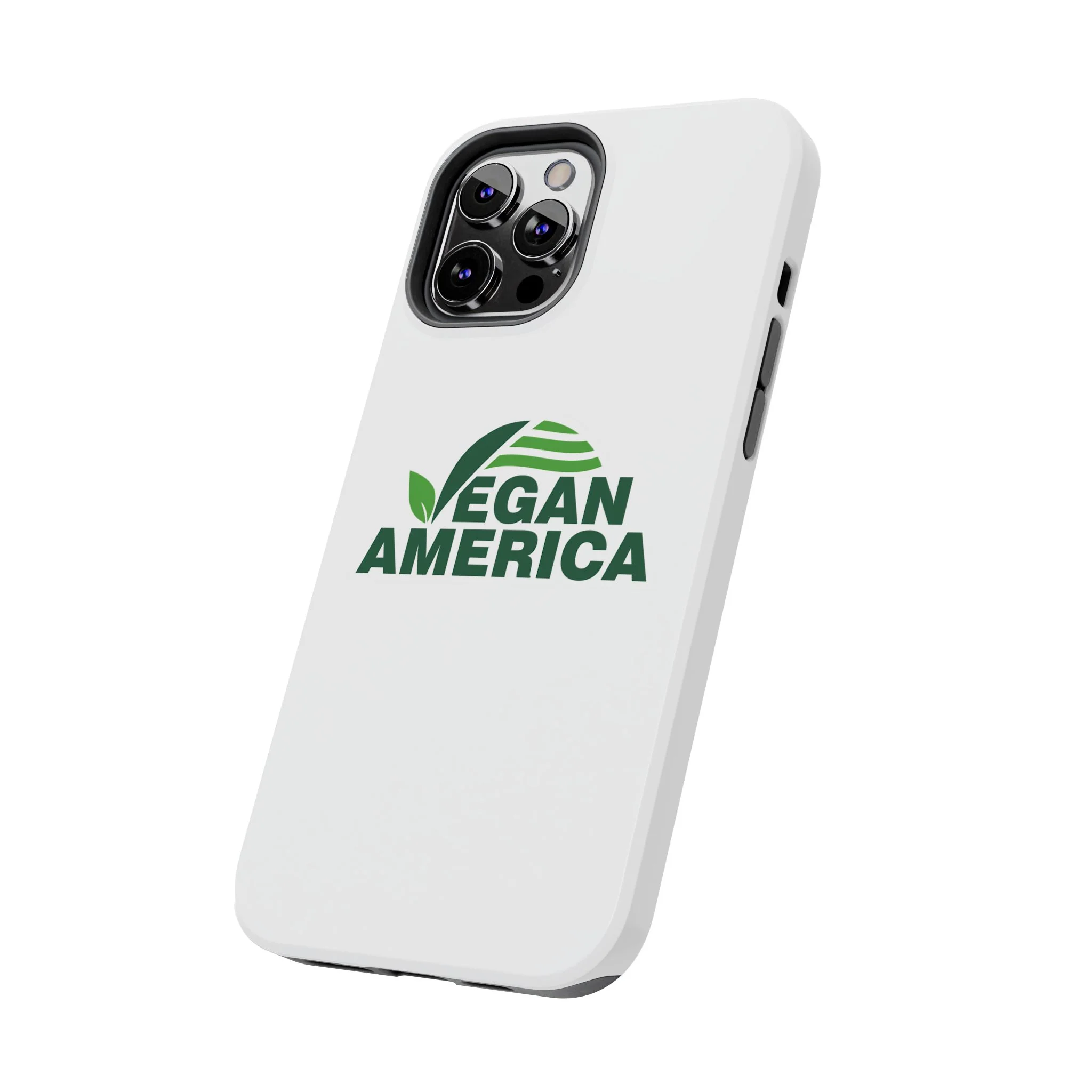 Vegan America Tough Phone Case — Eco-Friendly Plant Logo Protective Cover - Image 52