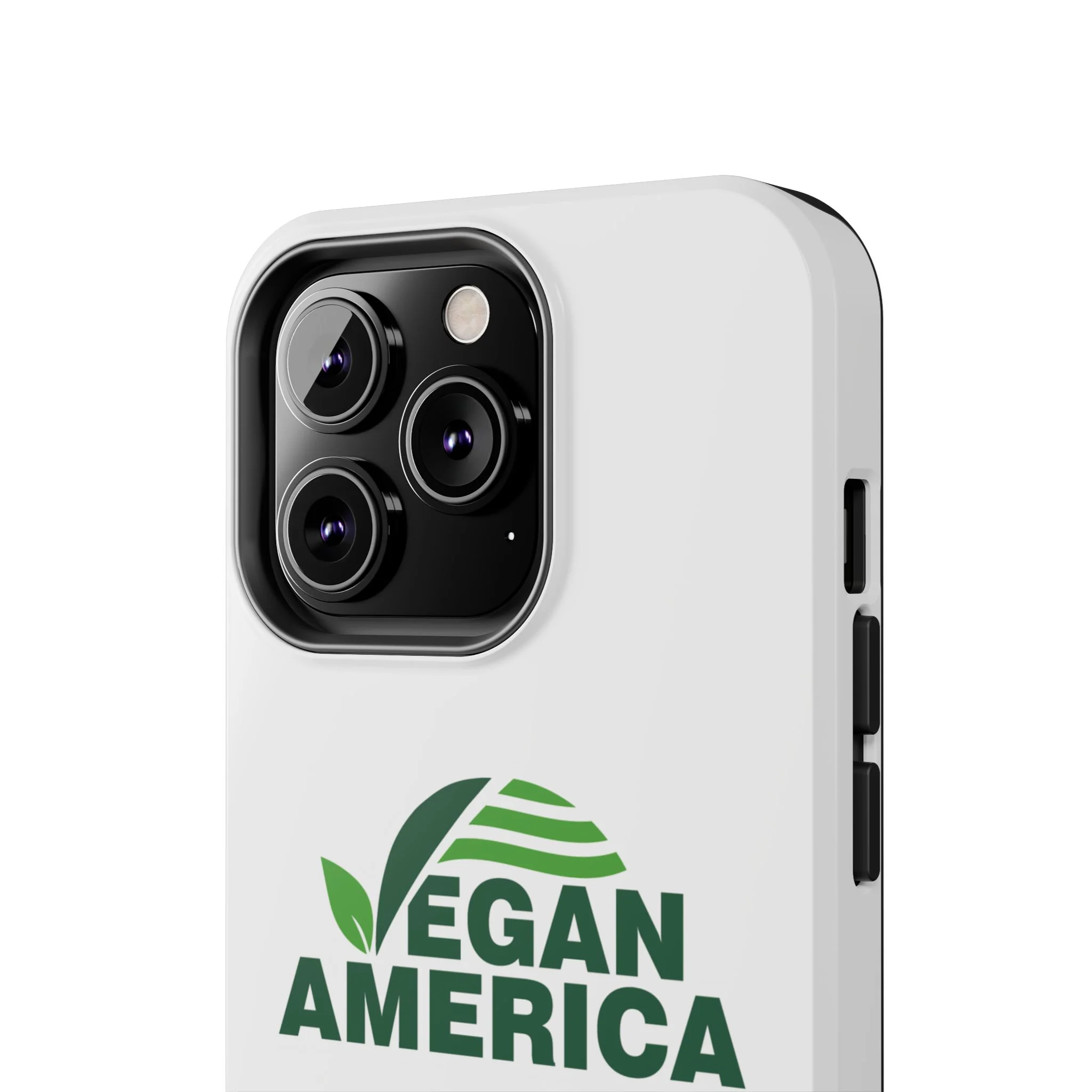 Vegan America Tough Phone Case — Eco-Friendly Plant Logo Protective Cover - Image 62
