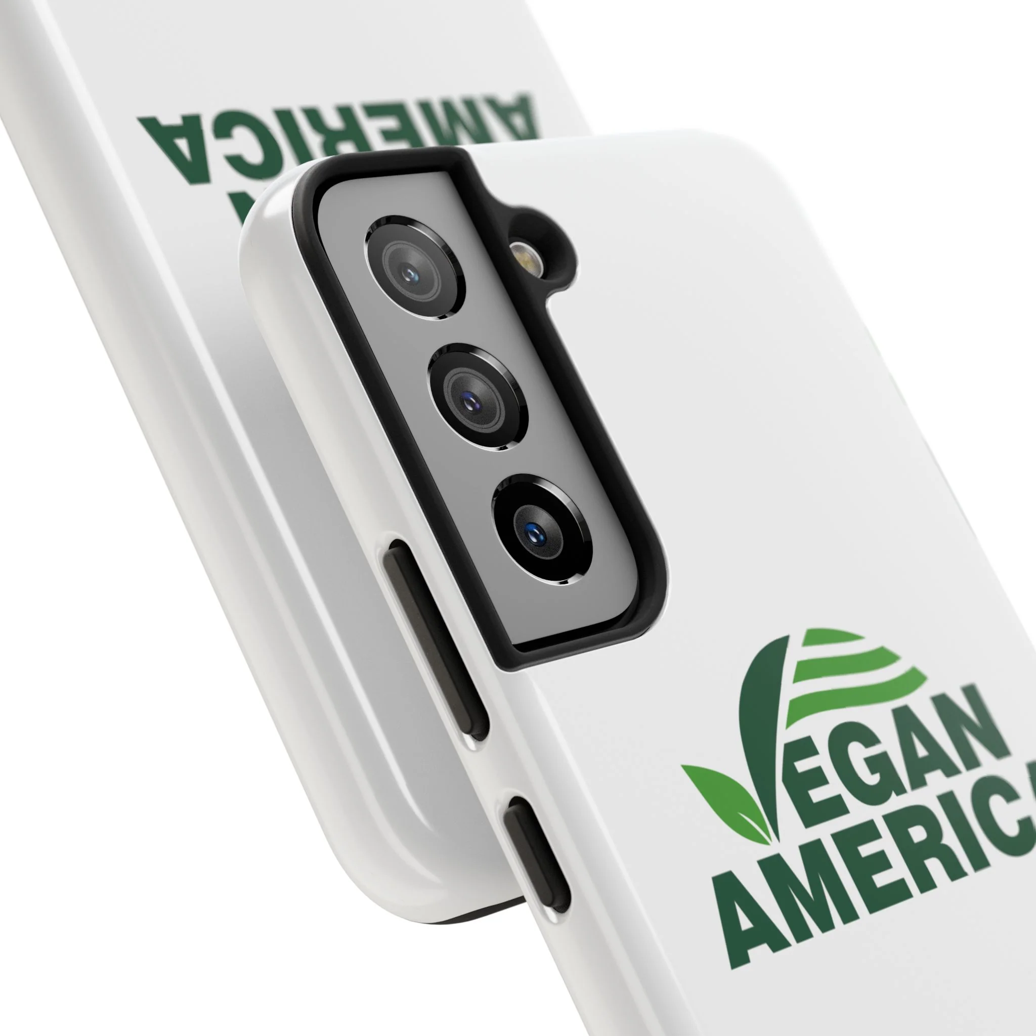 Vegan America Tough Phone Case — Eco-Friendly Plant Logo Protective Cover - Image 88