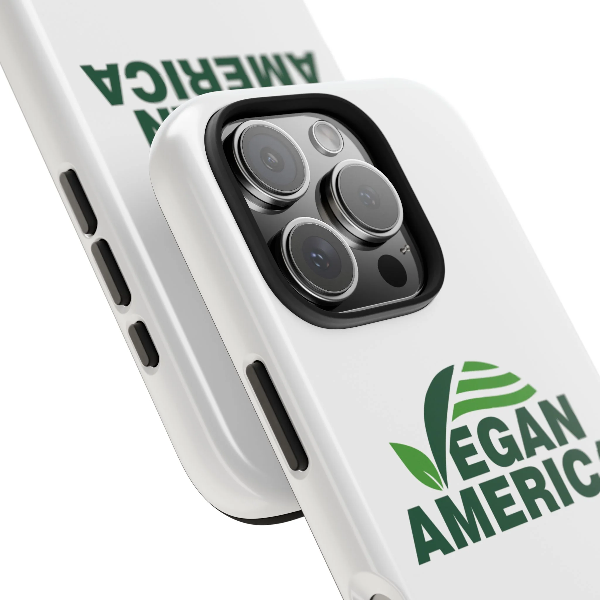 Vegan America Tough Phone Case — Eco-Friendly Plant Logo Protective Cover - Image 94