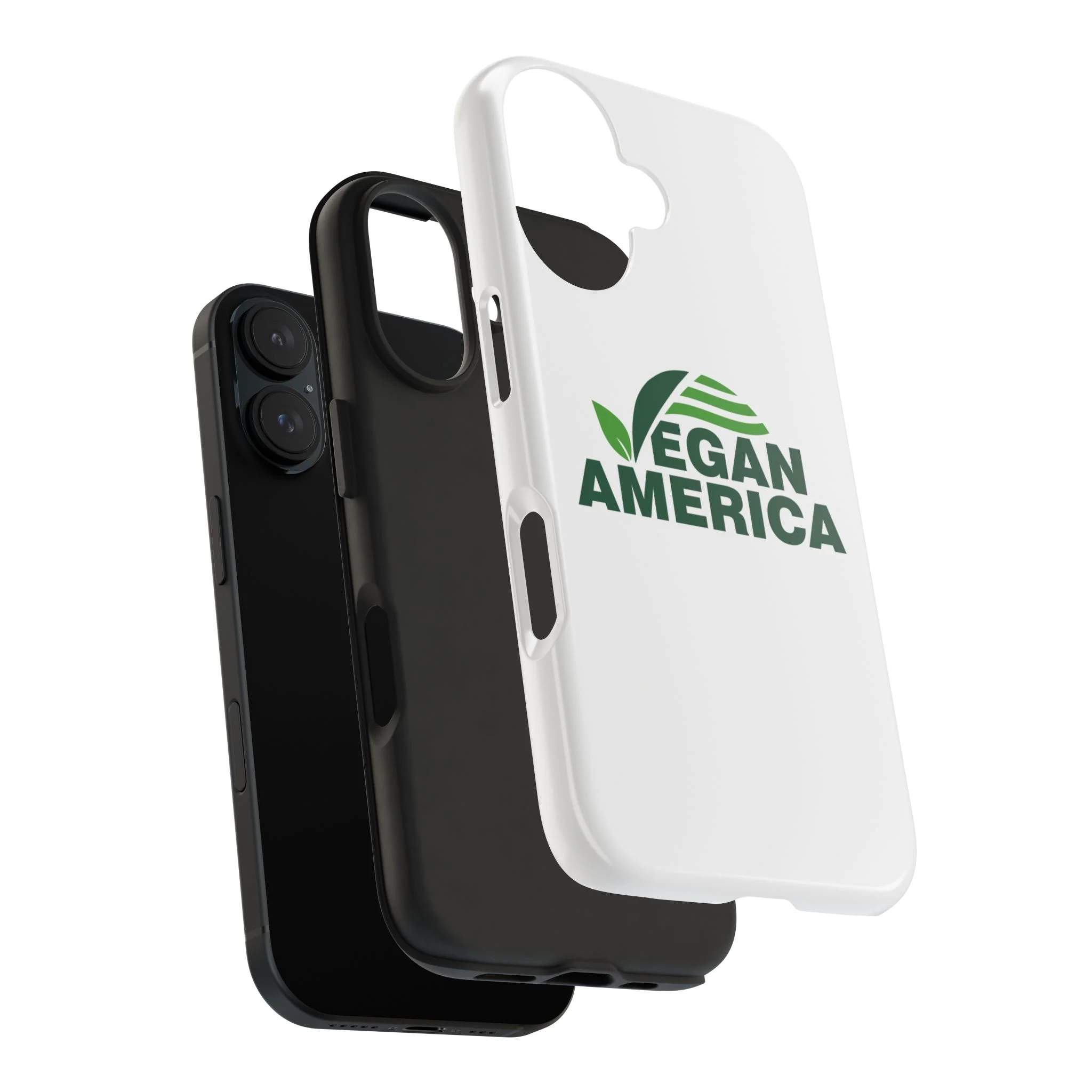 Vegan America Tough Phone Case — Eco-Friendly Plant Logo Protective Cover - Image 99