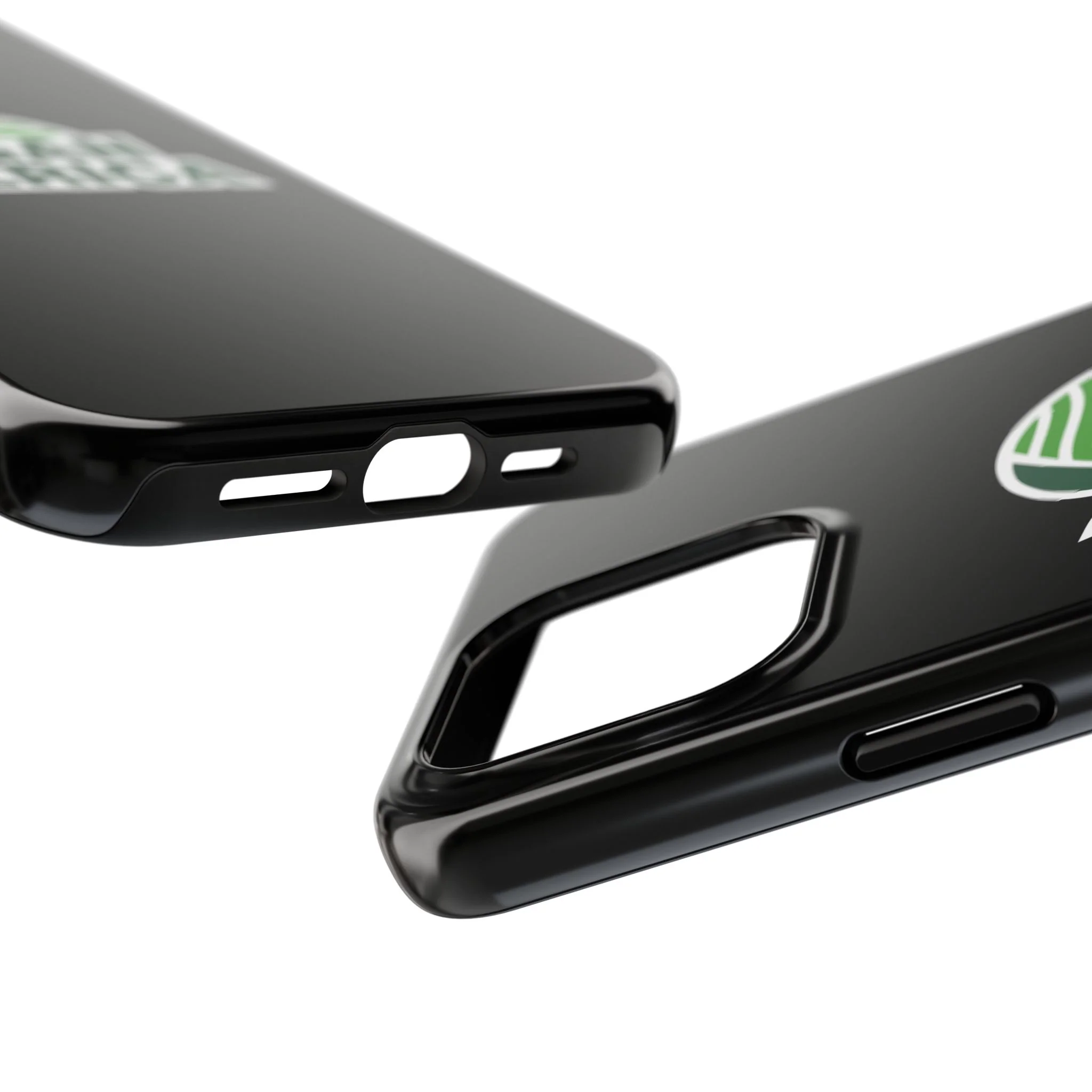 Vegan America Tough Phone Case — Green Leaf Vegan Pride Protective Cover - Image 80